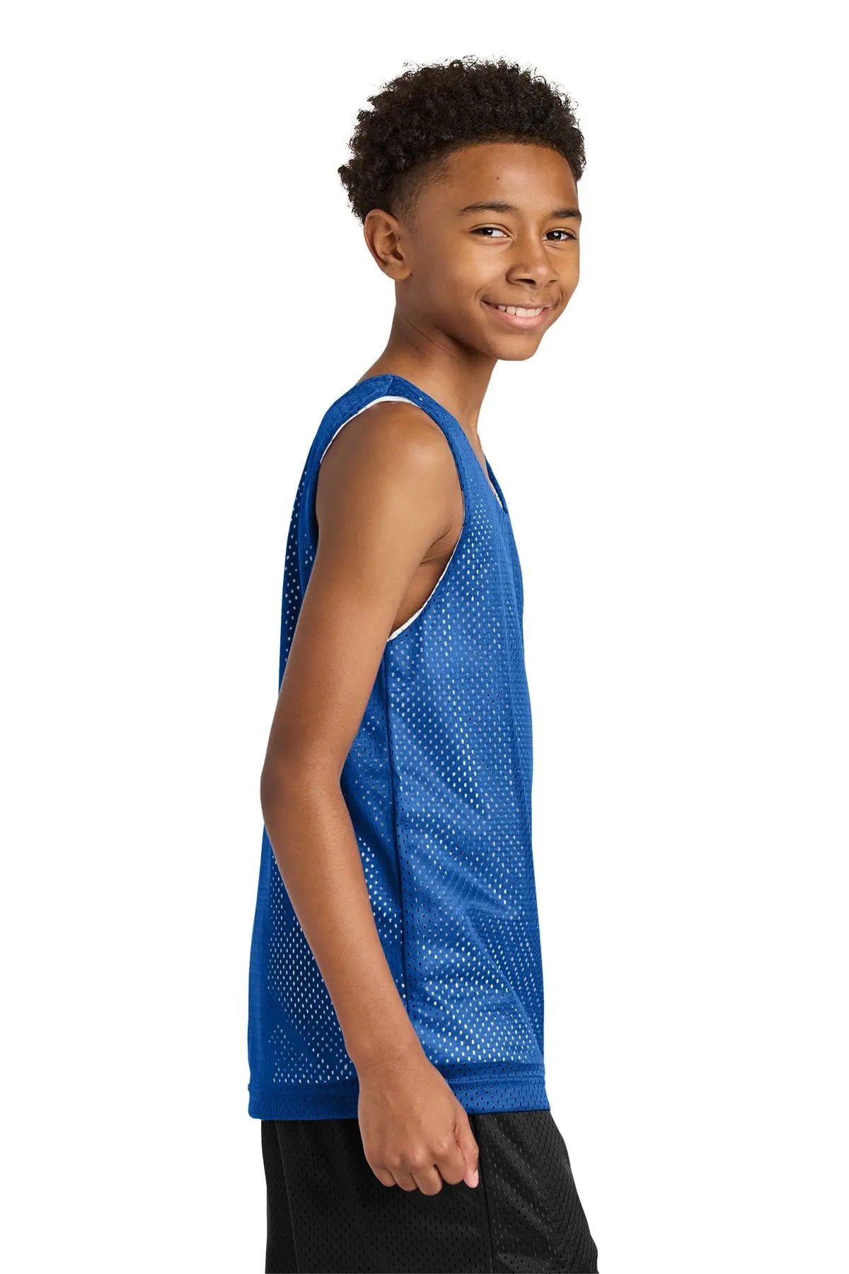 A4 Sprint Youth Reversible Mesh Tank #A4N2206 Game Over Merch