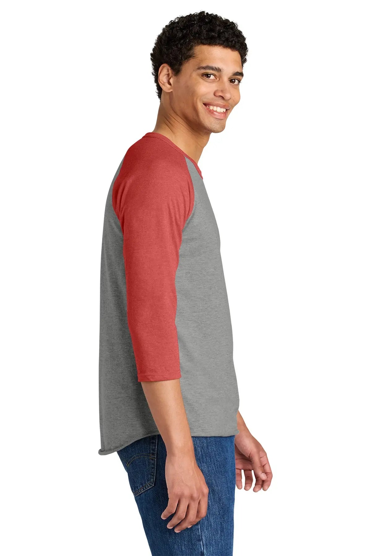 Jerzees® Unisex Premium Blend Combed Ring Spun 3/4-Sleeve Raglan Tee #560R