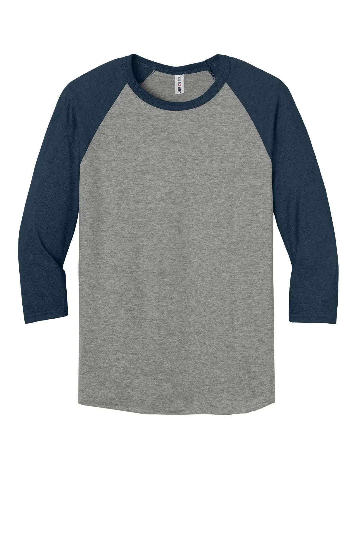Jerzees® Unisex Premium Blend Combed Ring Spun 3/4-Sleeve Raglan Tee #560R