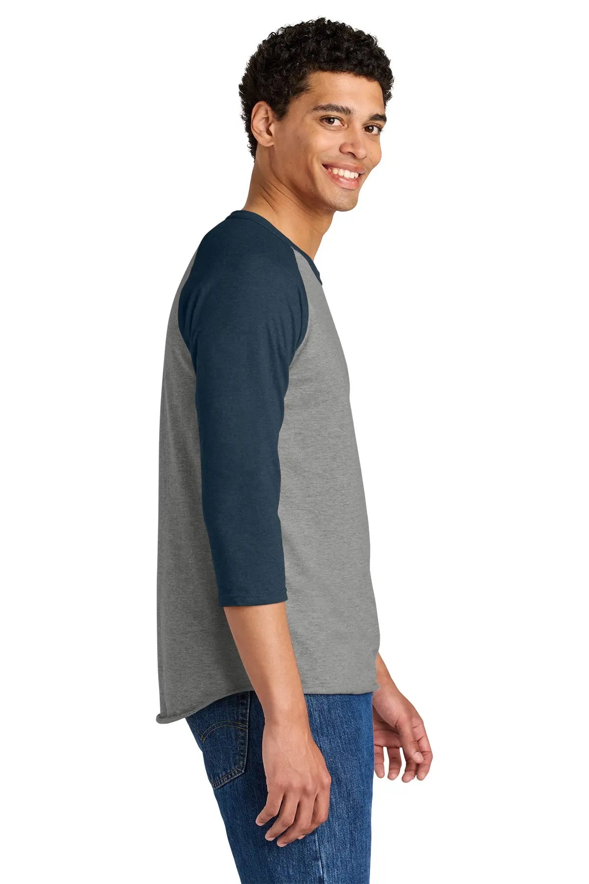 Jerzees® Unisex Premium Blend Combed Ring Spun 3/4-Sleeve Raglan Tee #560R