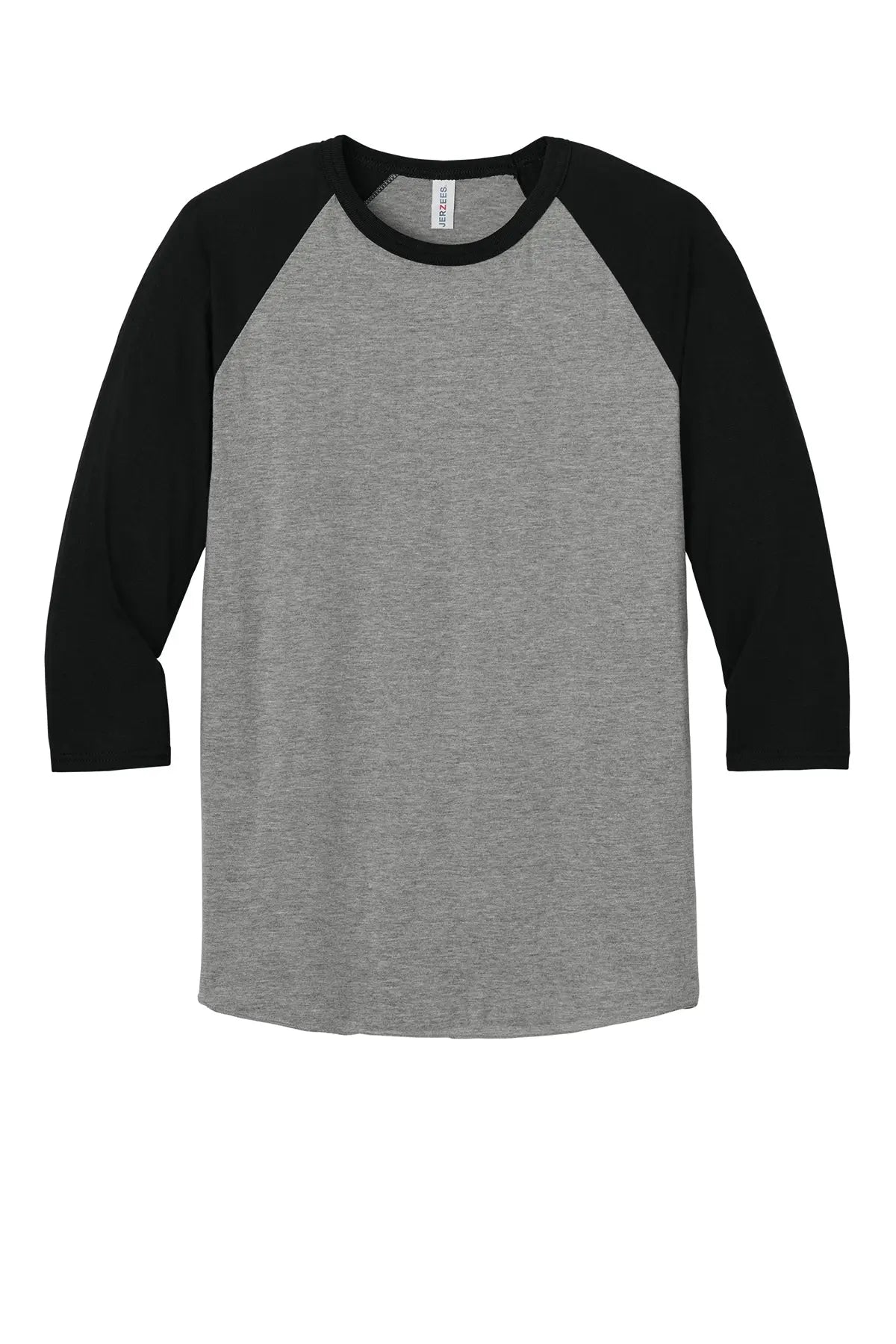 Jerzees® Unisex Premium Blend Combed Ring Spun 3/4-Sleeve Raglan Tee #560R