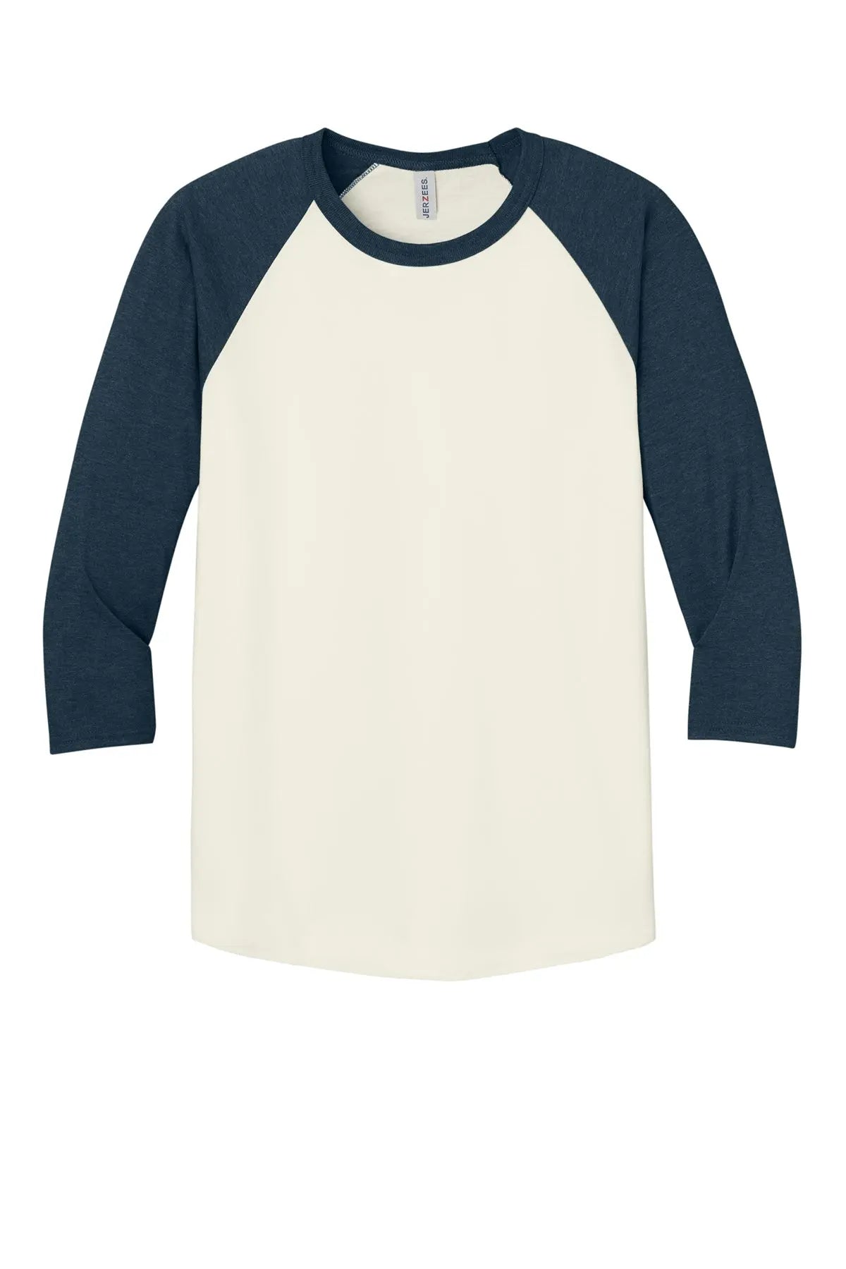 Jerzees® Unisex Premium Blend Combed Ring Spun 3/4-Sleeve Raglan Tee #560R