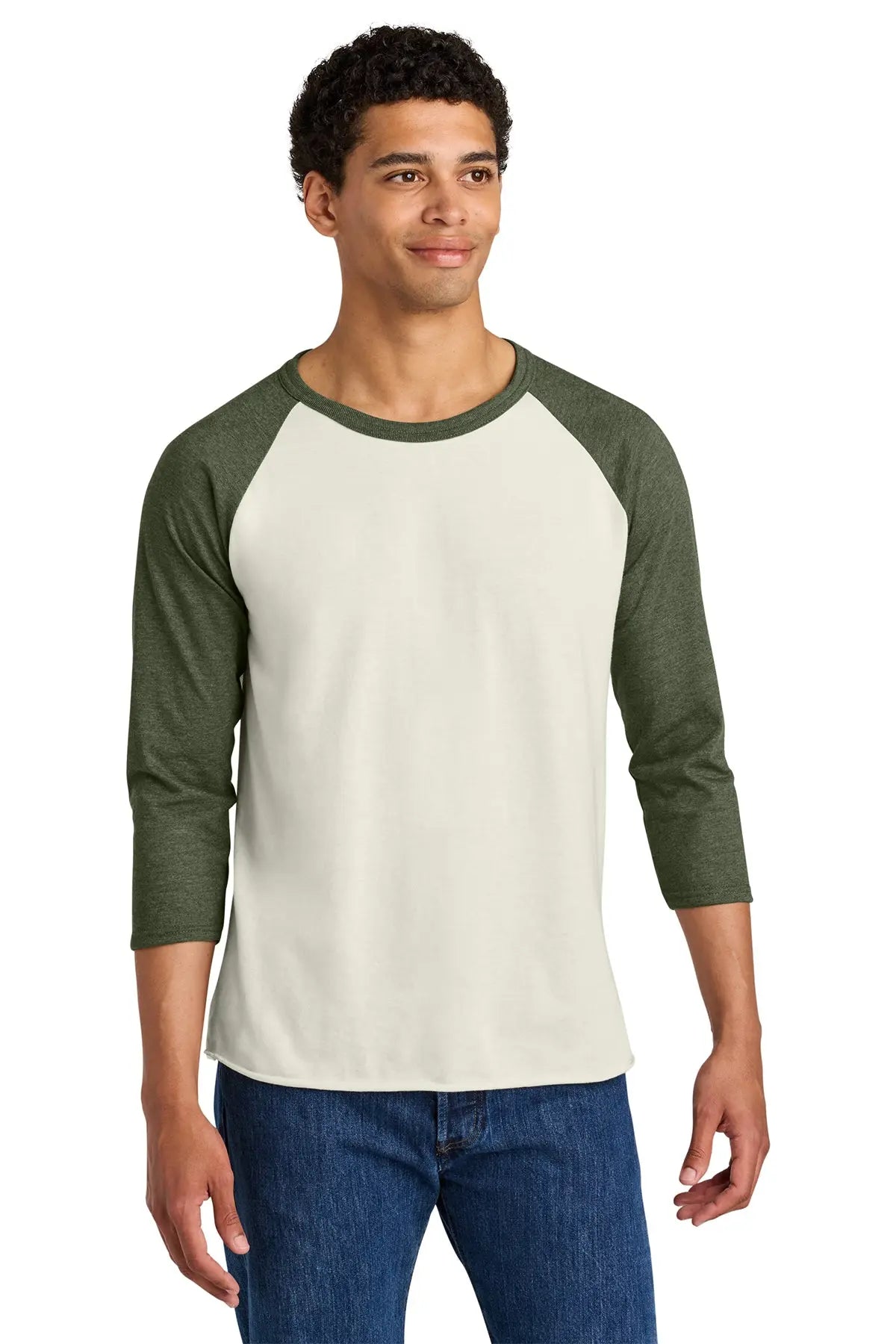 Jerzees® Unisex Premium Blend Combed Ring Spun 3/4-Sleeve Raglan Tee #560R