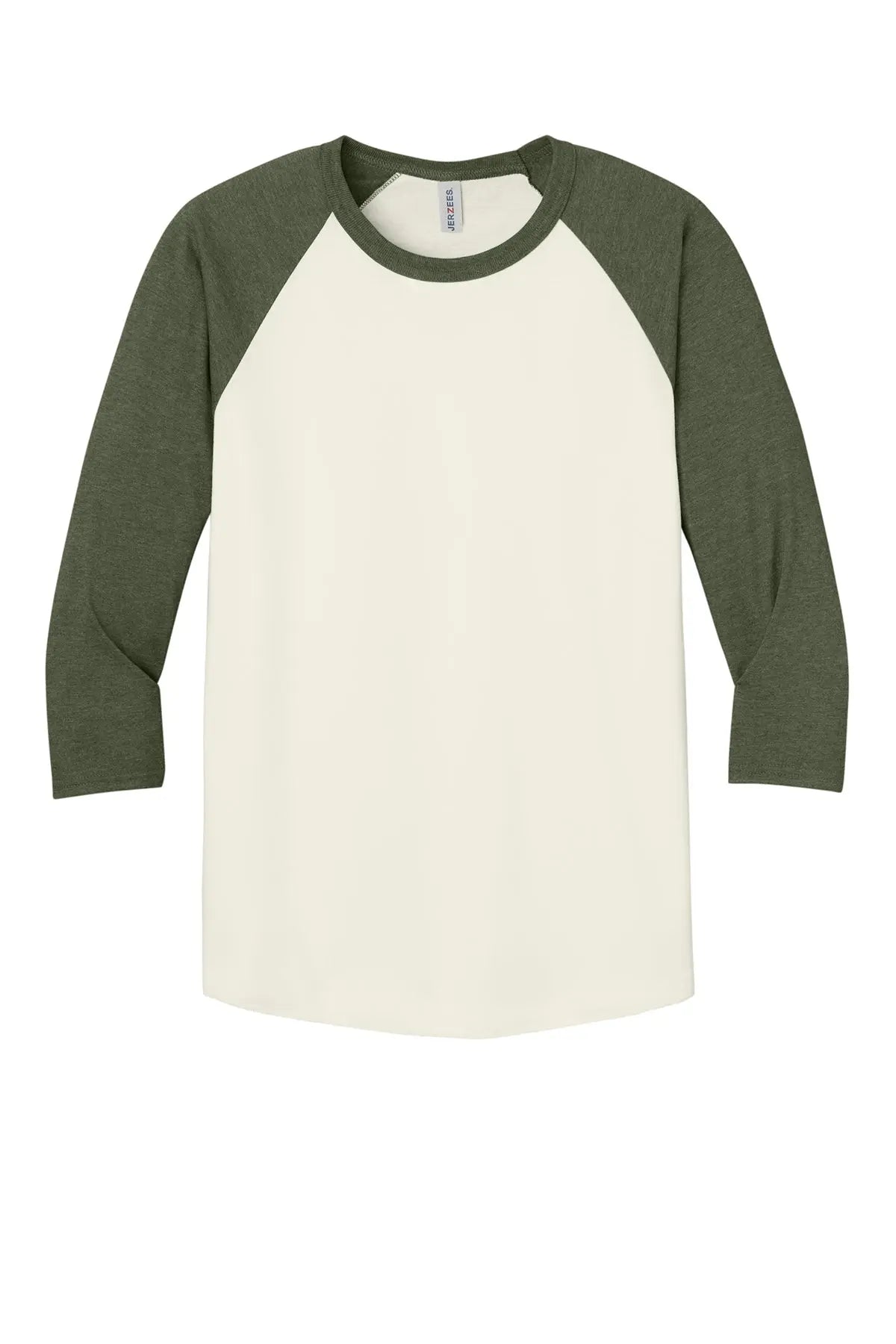 Jerzees® Unisex Premium Blend Combed Ring Spun 3/4-Sleeve Raglan Tee #560R