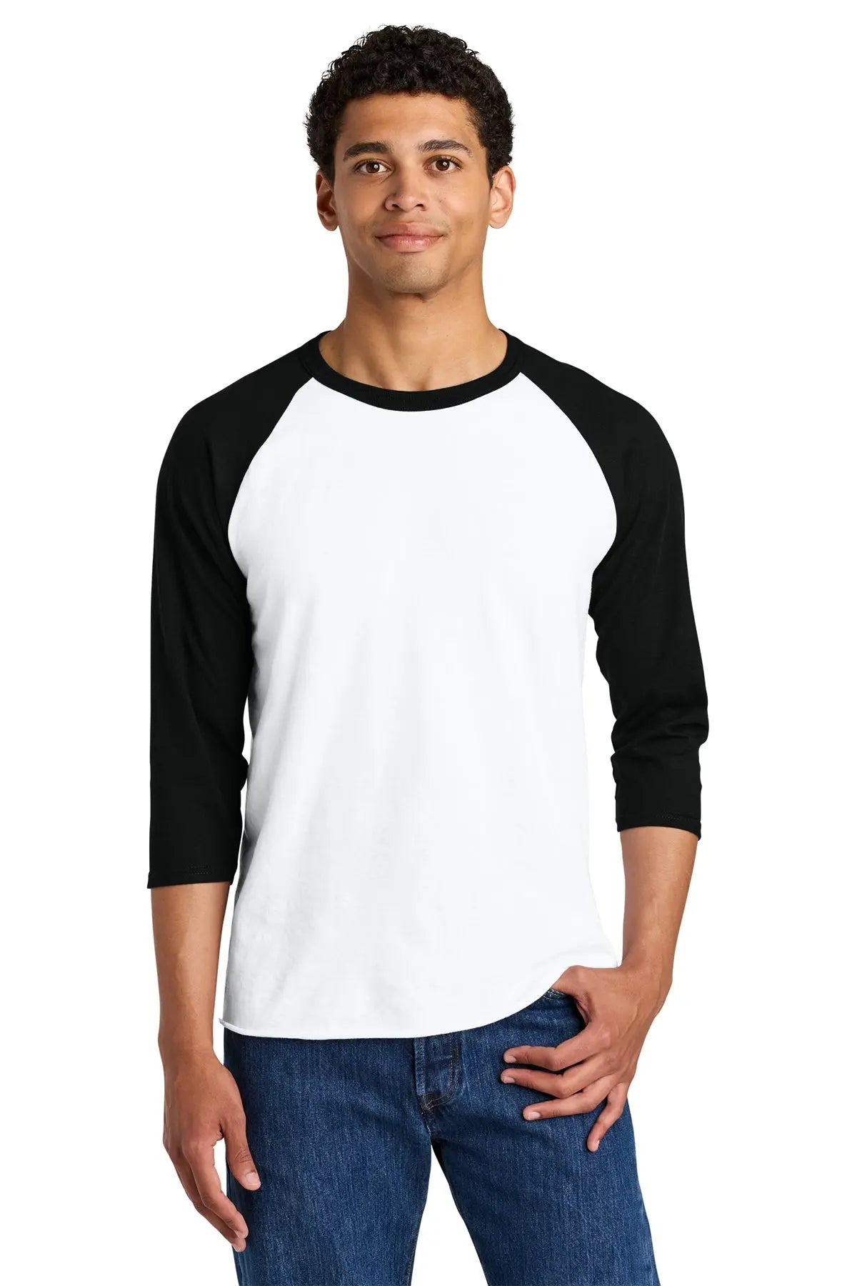 Jerzees® Unisex Premium Blend Combed Ring Spun 3/4-Sleeve Raglan Tee #560R
