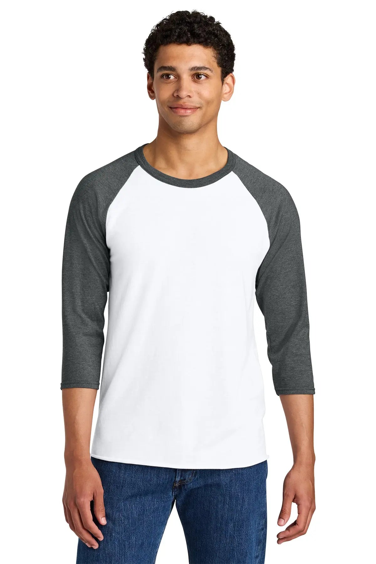 Jerzees® Unisex Premium Blend Combed Ring Spun 3/4-Sleeve Raglan Tee #560R