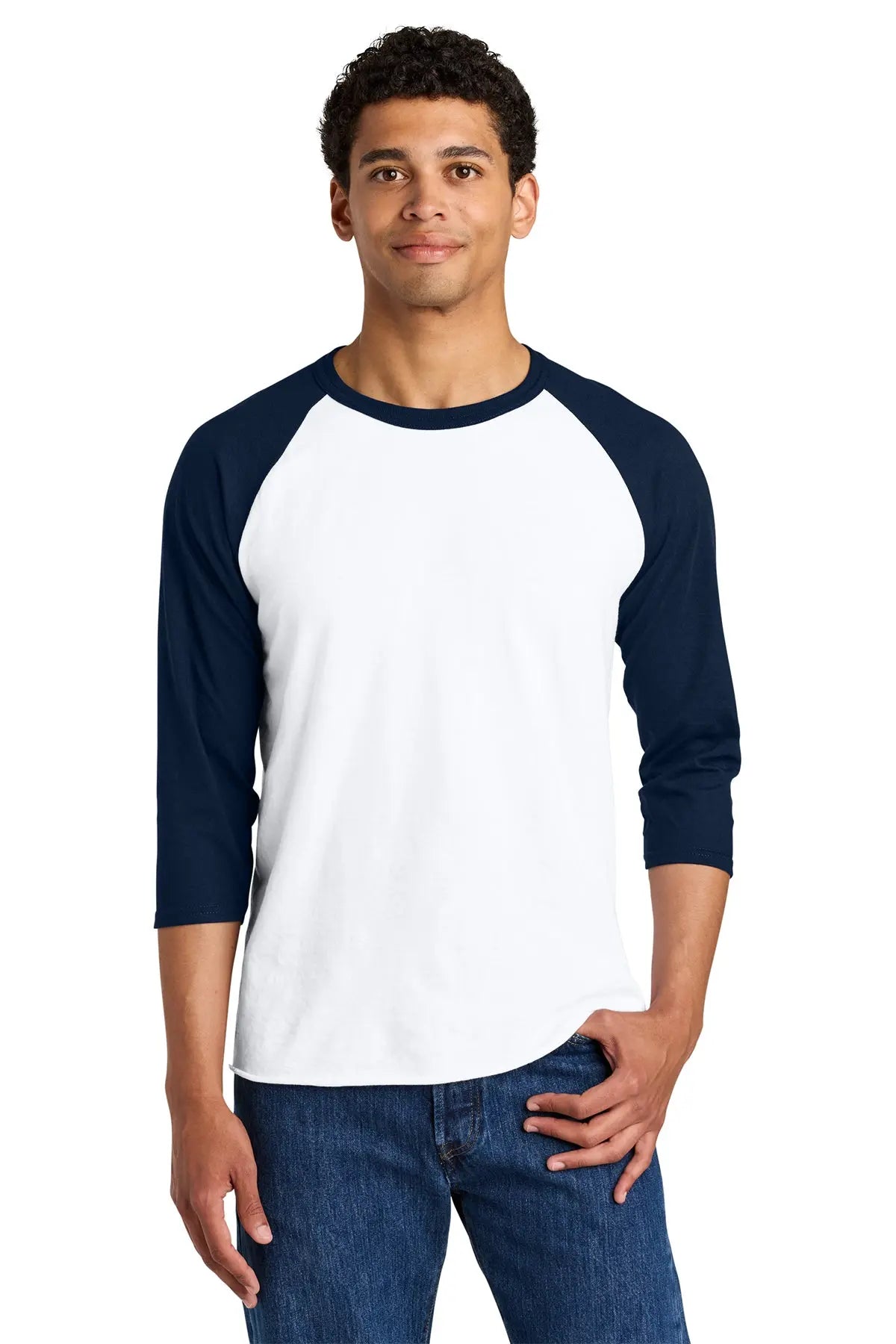 Jerzees® Unisex Premium Blend Combed Ring Spun 3/4-Sleeve Raglan Tee #560R