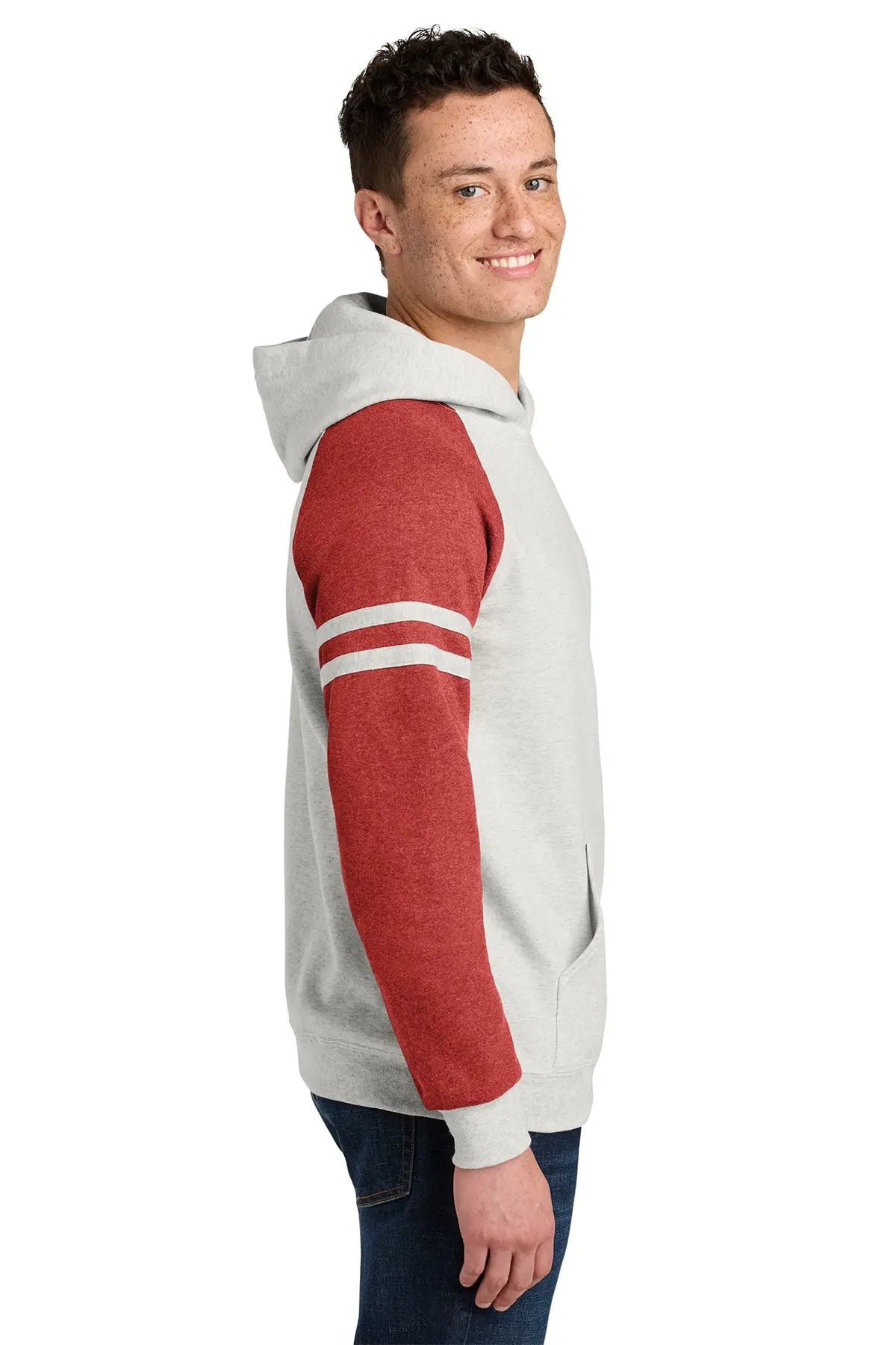 Jerzees® Unisex NuBlend® Varsity Colorblock Hooded Sweatshirt #97C
