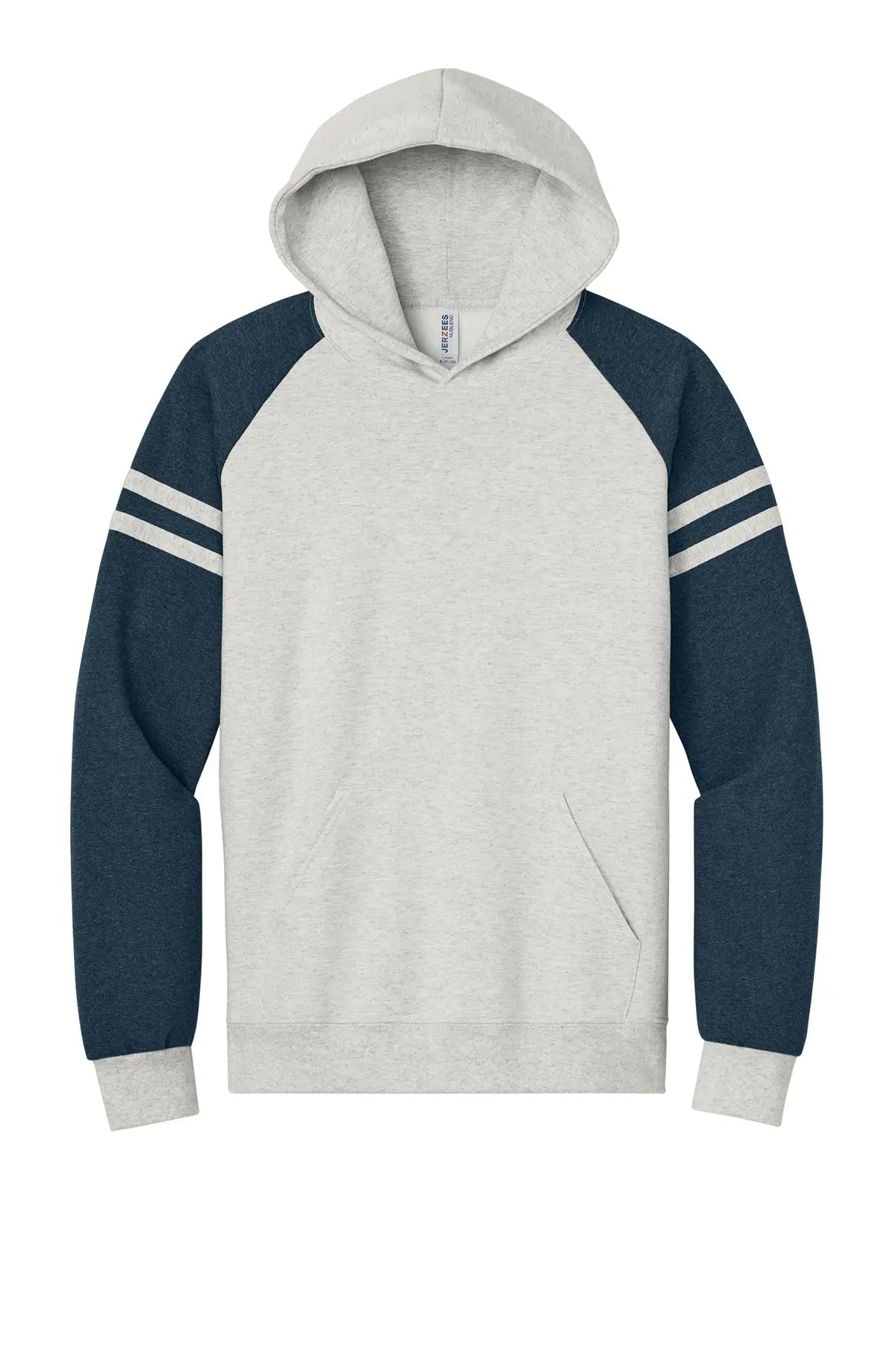 Jerzees® Unisex NuBlend® Varsity Colorblock Hooded Sweatshirt #97C