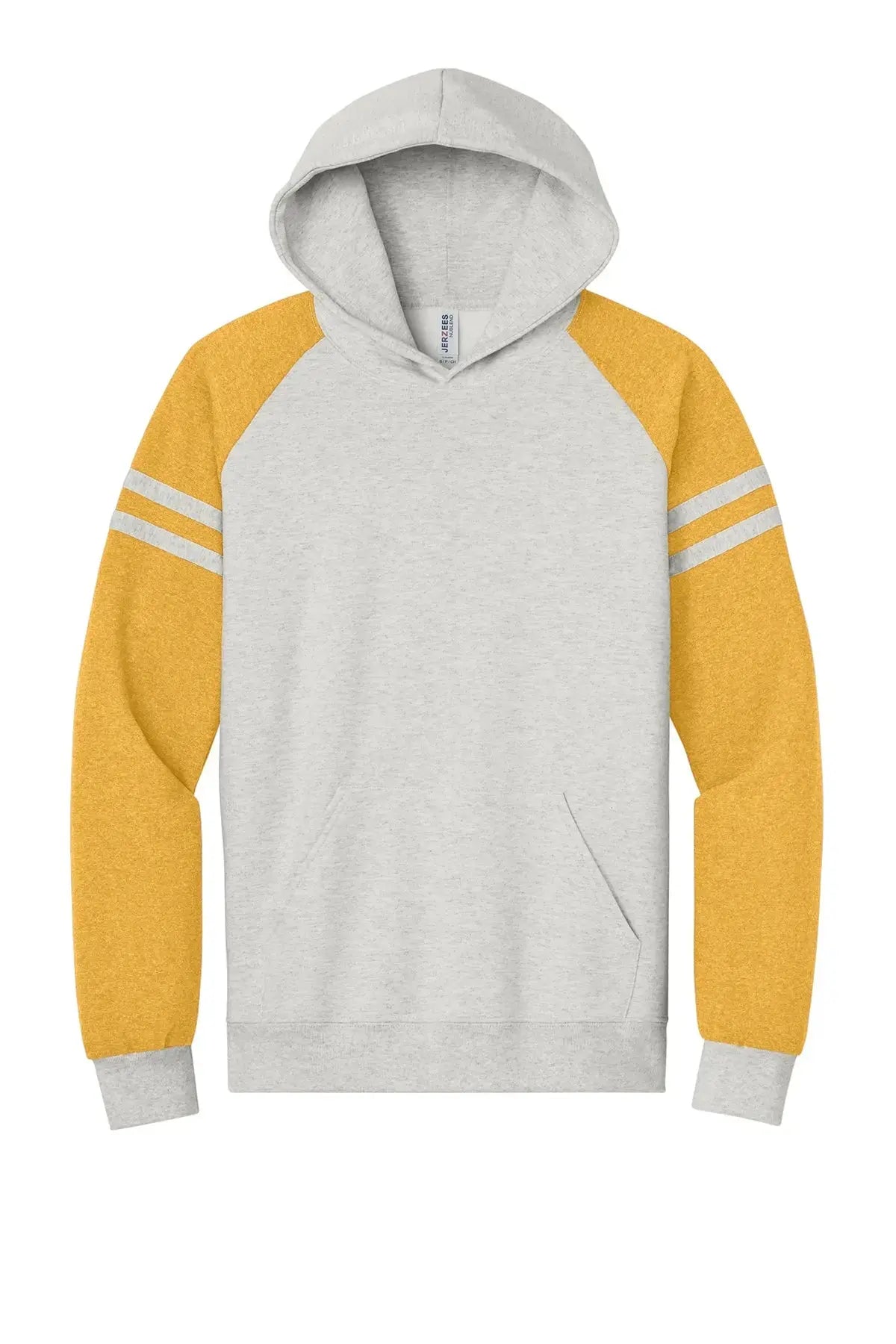 Jerzees® Unisex NuBlend® Varsity Colorblock Hooded Sweatshirt #97C Game Over Merch