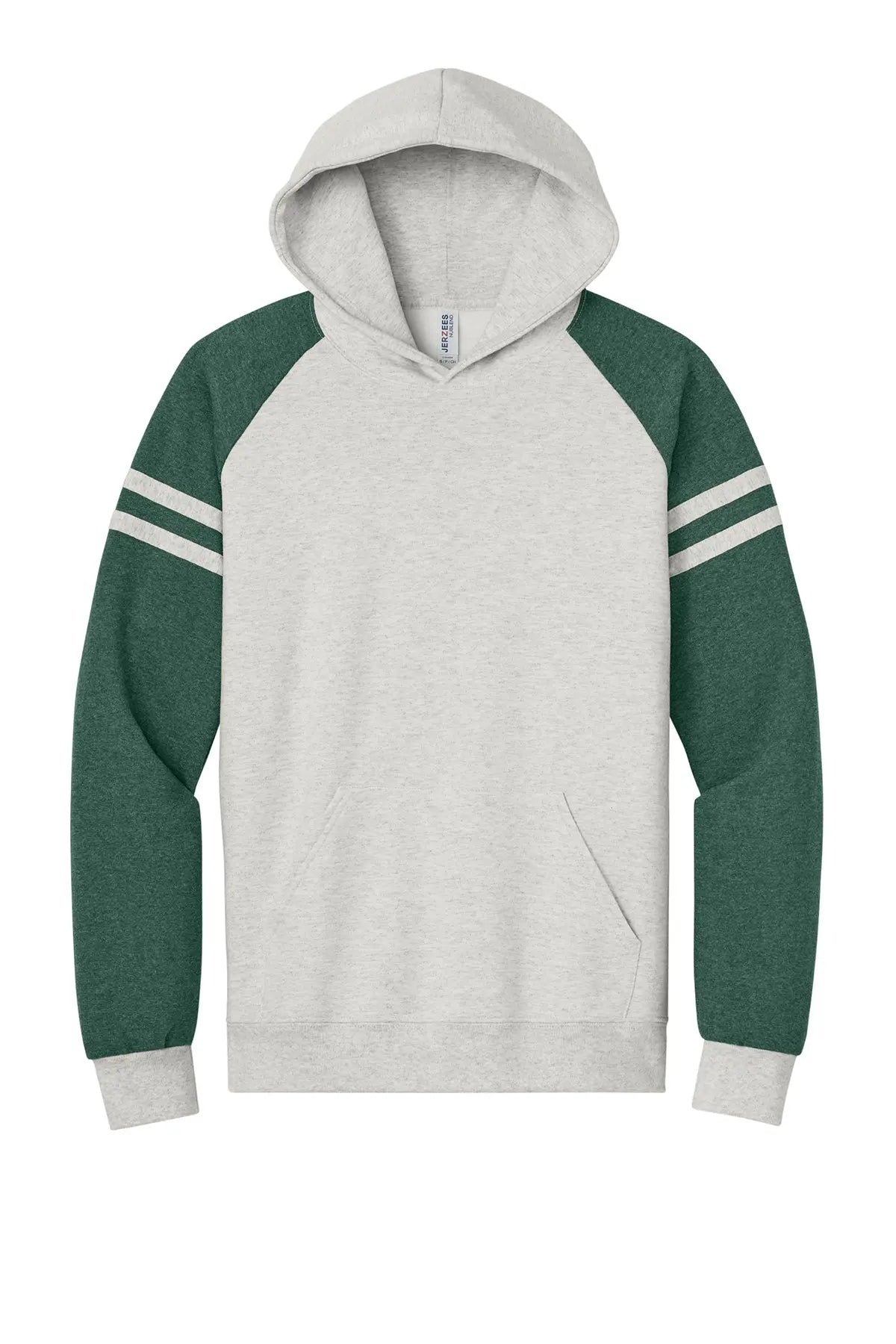 Jerzees® Unisex NuBlend® Varsity Colorblock Hooded Sweatshirt #97C