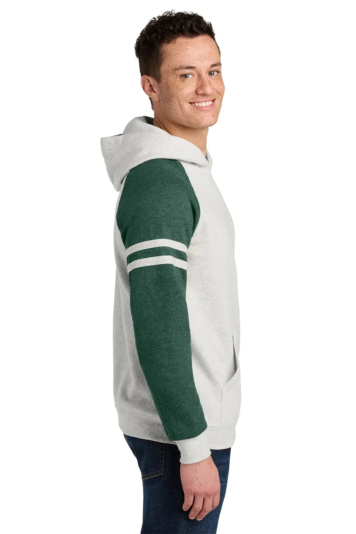 Jerzees® Unisex NuBlend® Varsity Colorblock Hooded Sweatshirt #97C