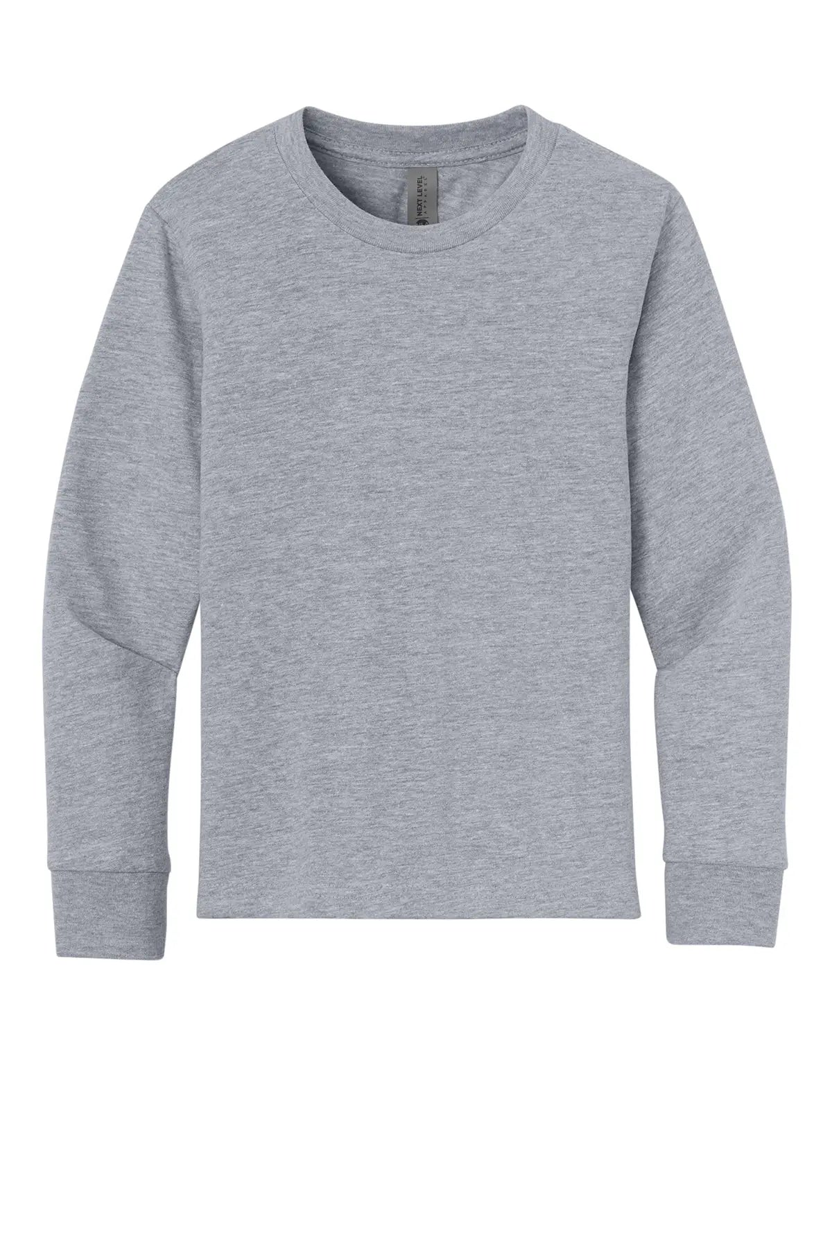 Next Level Apparel® Youth Cotton Long Sleeve Tee #NL3311