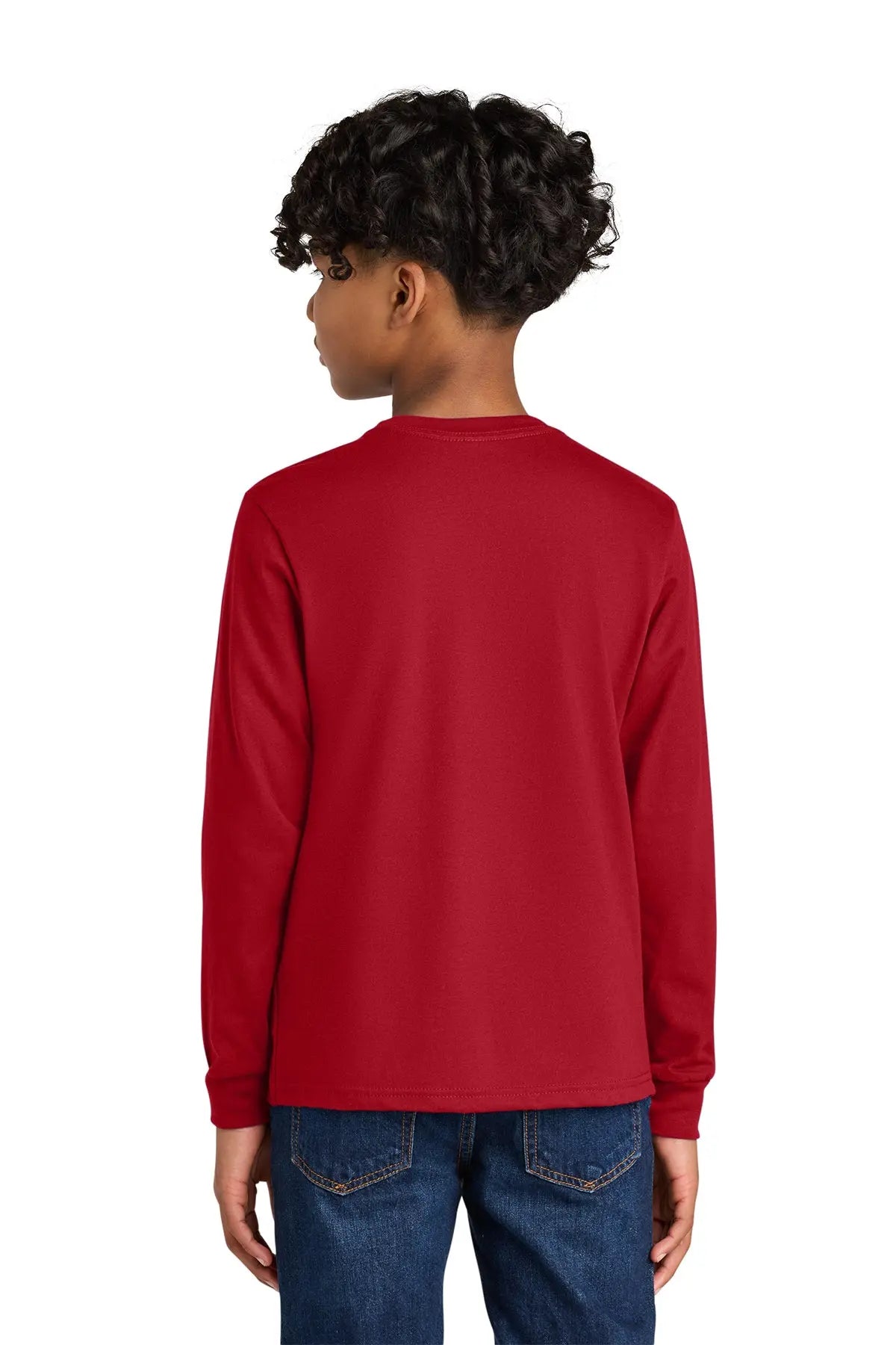 Next Level Apparel® Youth Cotton Long Sleeve Tee #NL3311