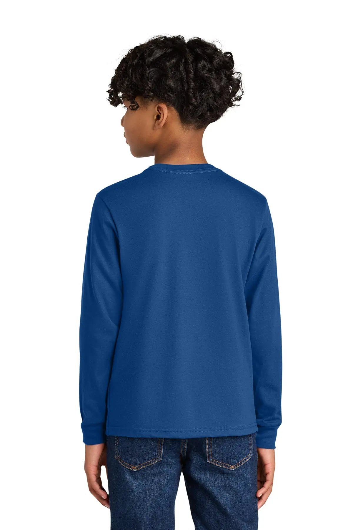 Next Level Apparel® Youth Cotton Long Sleeve Tee #NL3311