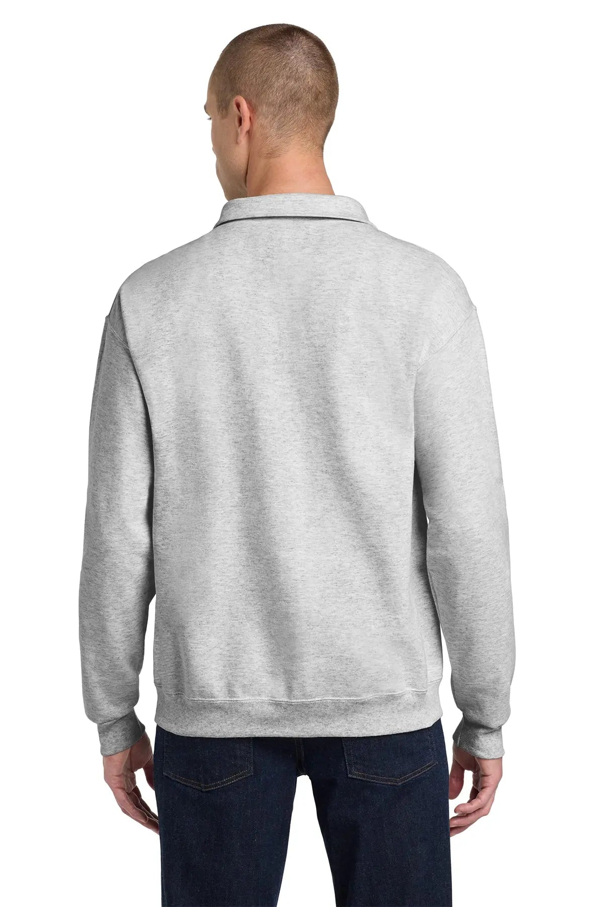 Jerzees® Super Sweats® NuBlend® 1/4-Zip Sweatshirt with Cadet Collar #4528M Game Over Merch