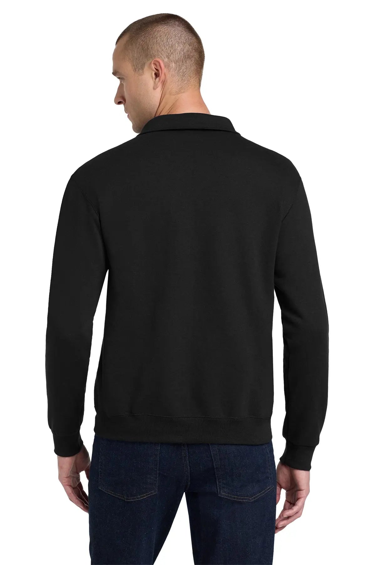 Jerzees® Super Sweats® NuBlend® 1/4-Zip Sweatshirt with Cadet Collar #4528M Game Over Merch