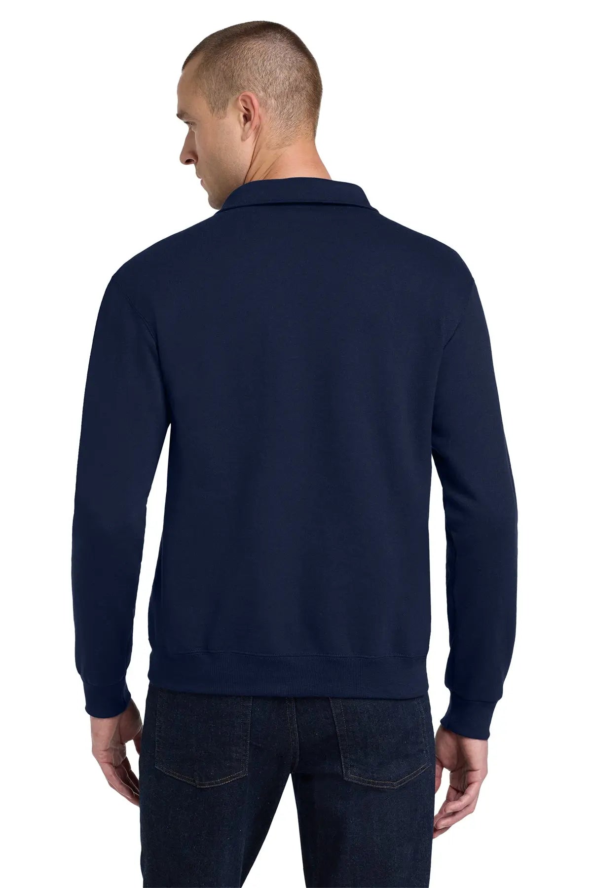 Jerzees® Super Sweats® NuBlend® 1/4-Zip Sweatshirt with Cadet Collar #4528M Game Over Merch