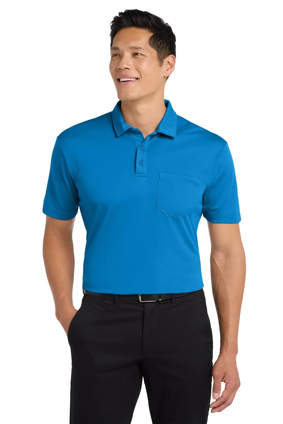 Port Authority® Silk Touch™ Performance Pocket Polo #K540PGame Over Merch