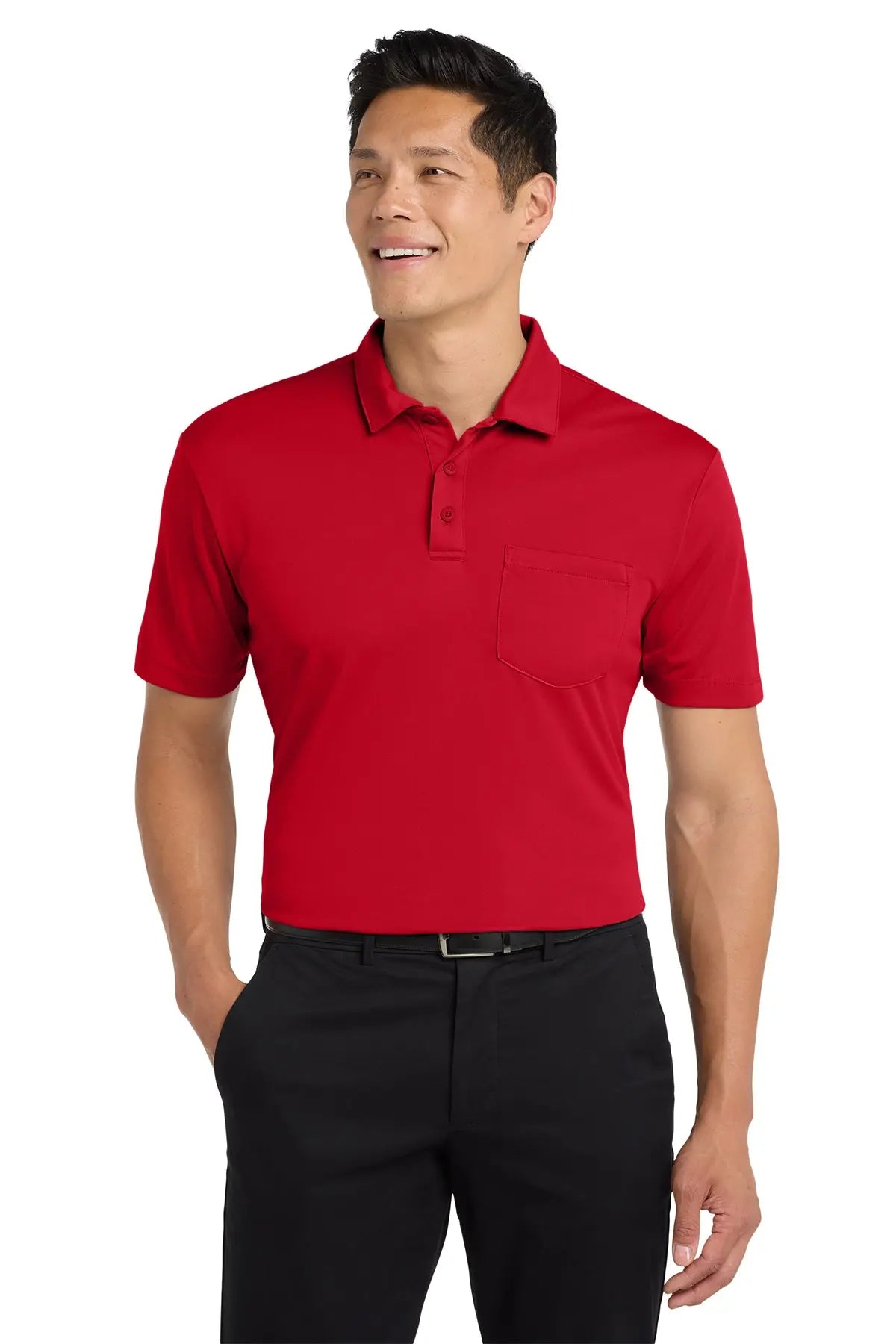Port Authority® Silk Touch™ Performance Pocket Polo #K540PGame Over Merch