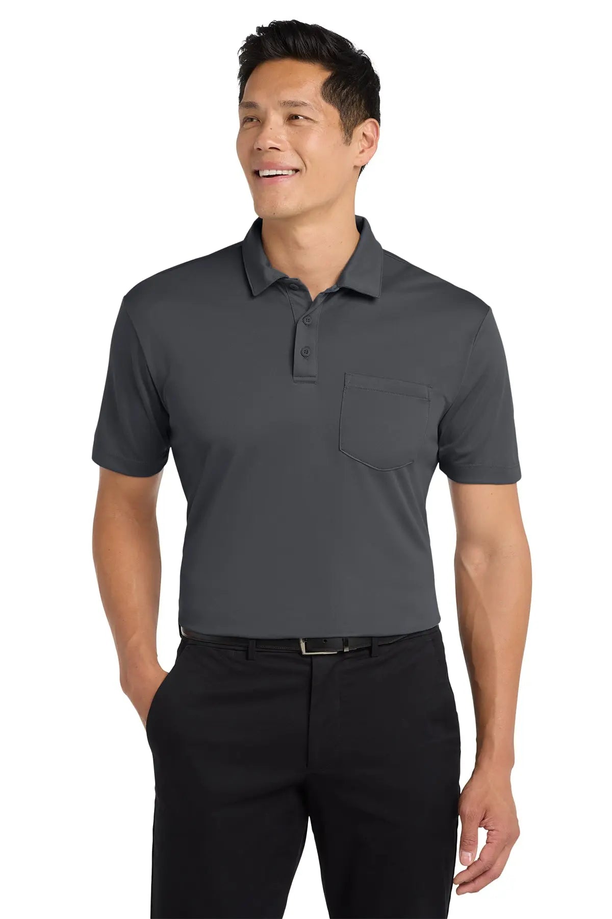 Port Authority® Silk Touch™ Performance Pocket Polo #K540PGame Over Merch