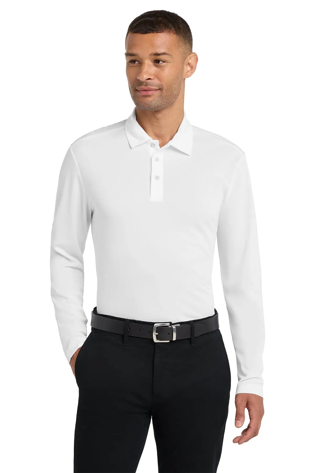 Port Authority® Silk Touch™ Performance Long Sleeve Polo #K540LSGame Over Merch