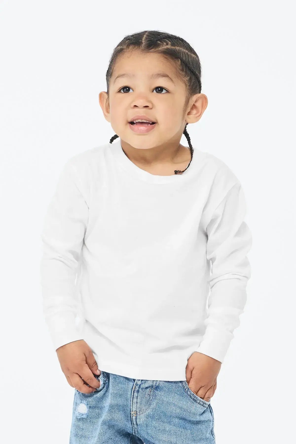 BELLA+CANVAS® Toddler Jersey Long Sleeve Tee #BC3501T Game Over Merch