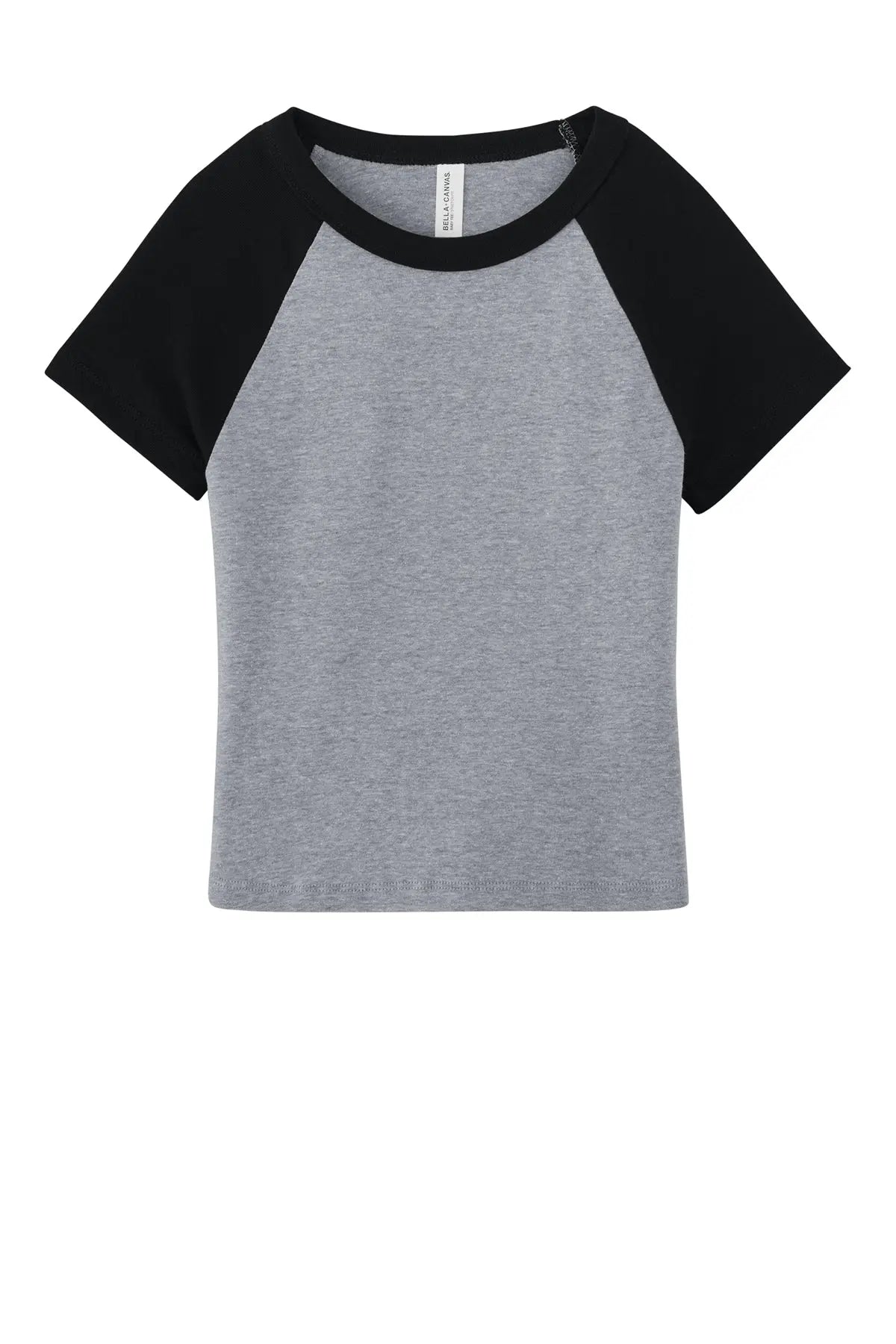 BELLA+CANVAS® Women’s Micro Rib Raglan Baby Tee #BC1201