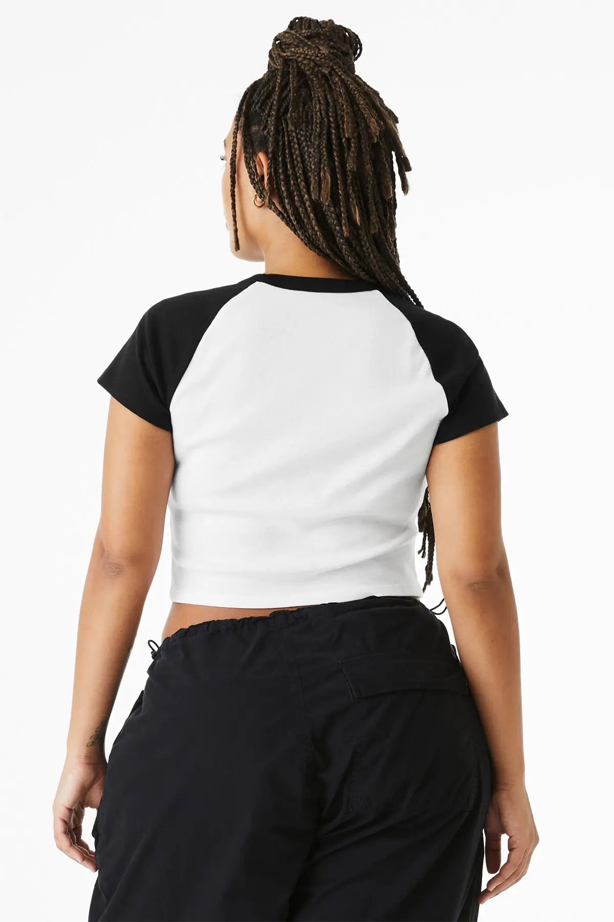 BELLA+CANVAS® Women’s Micro Rib Raglan Baby Tee #BC1201