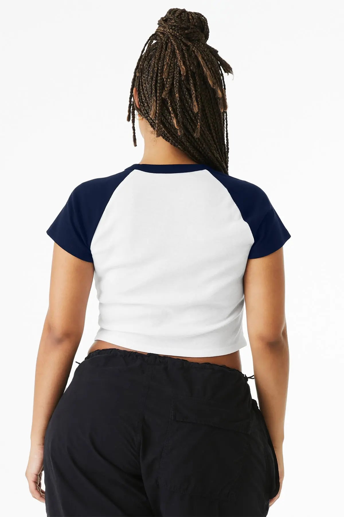BELLA+CANVAS® Women’s Micro Rib Raglan Baby Tee #BC1201