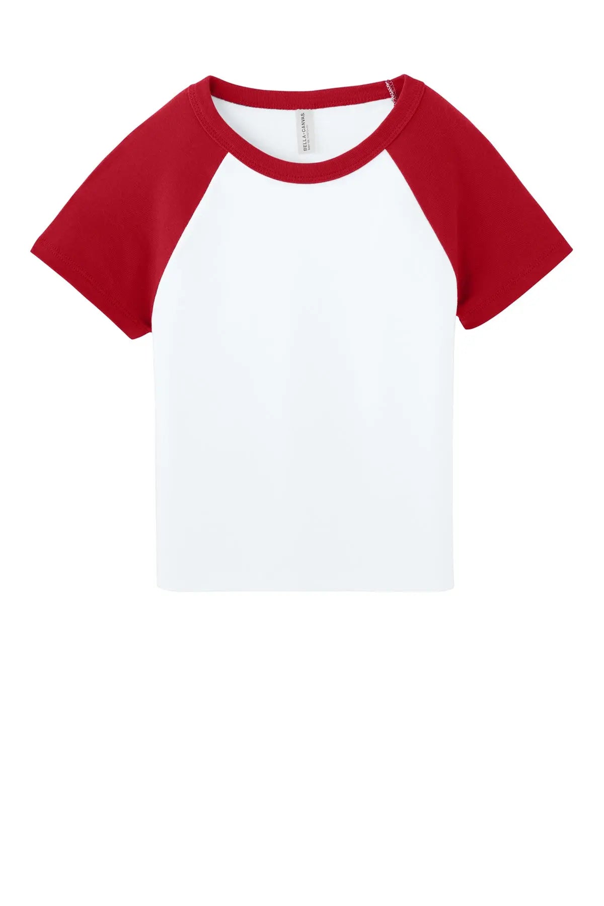 BELLA+CANVAS® Women’s Micro Rib Raglan Baby Tee #BC1201