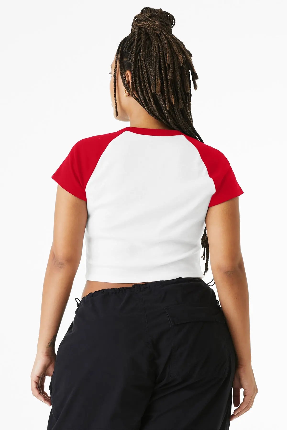 BELLA+CANVAS® Women’s Micro Rib Raglan Baby Tee #BC1201
