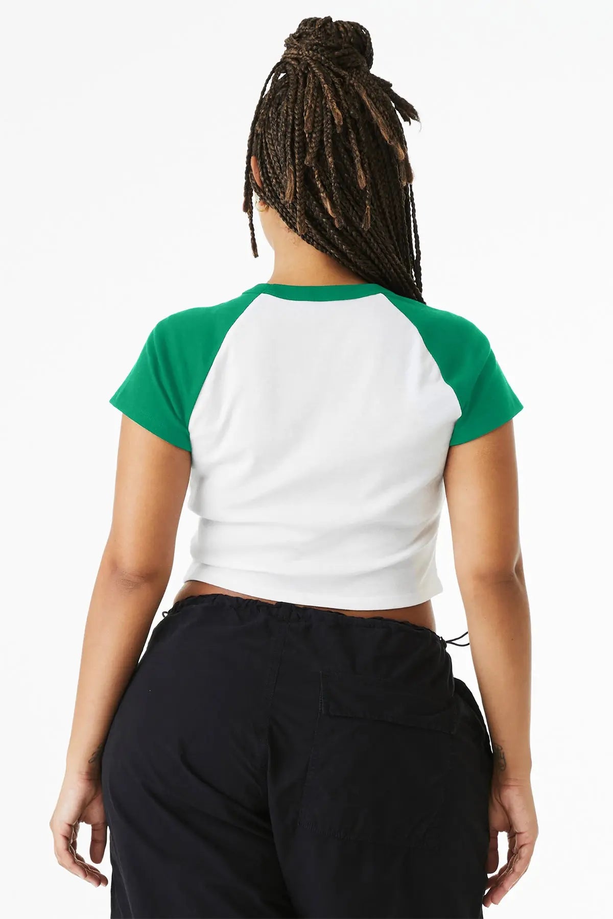 BELLA+CANVAS® Women’s Micro Rib Raglan Baby Tee #BC1201