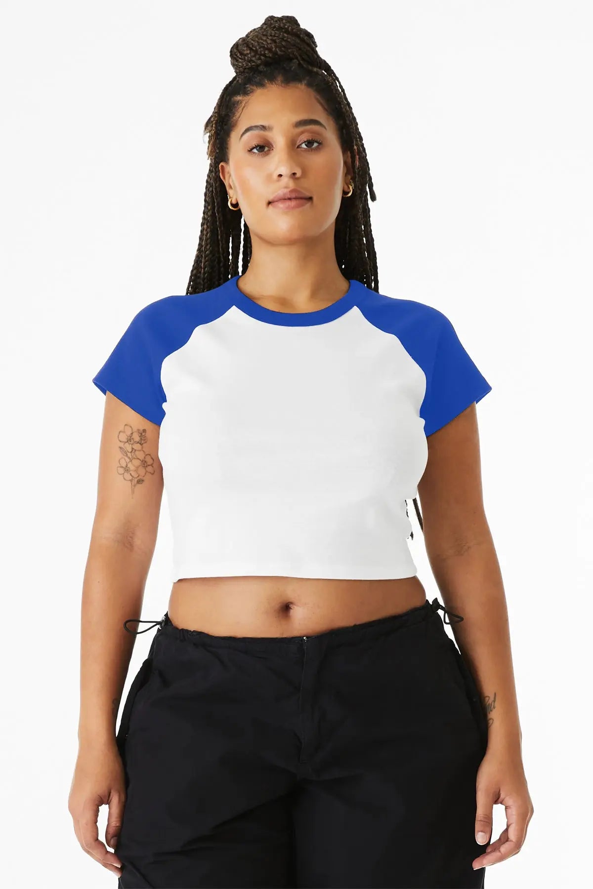 BELLA+CANVAS® Women’s Micro Rib Raglan Baby Tee #BC1201