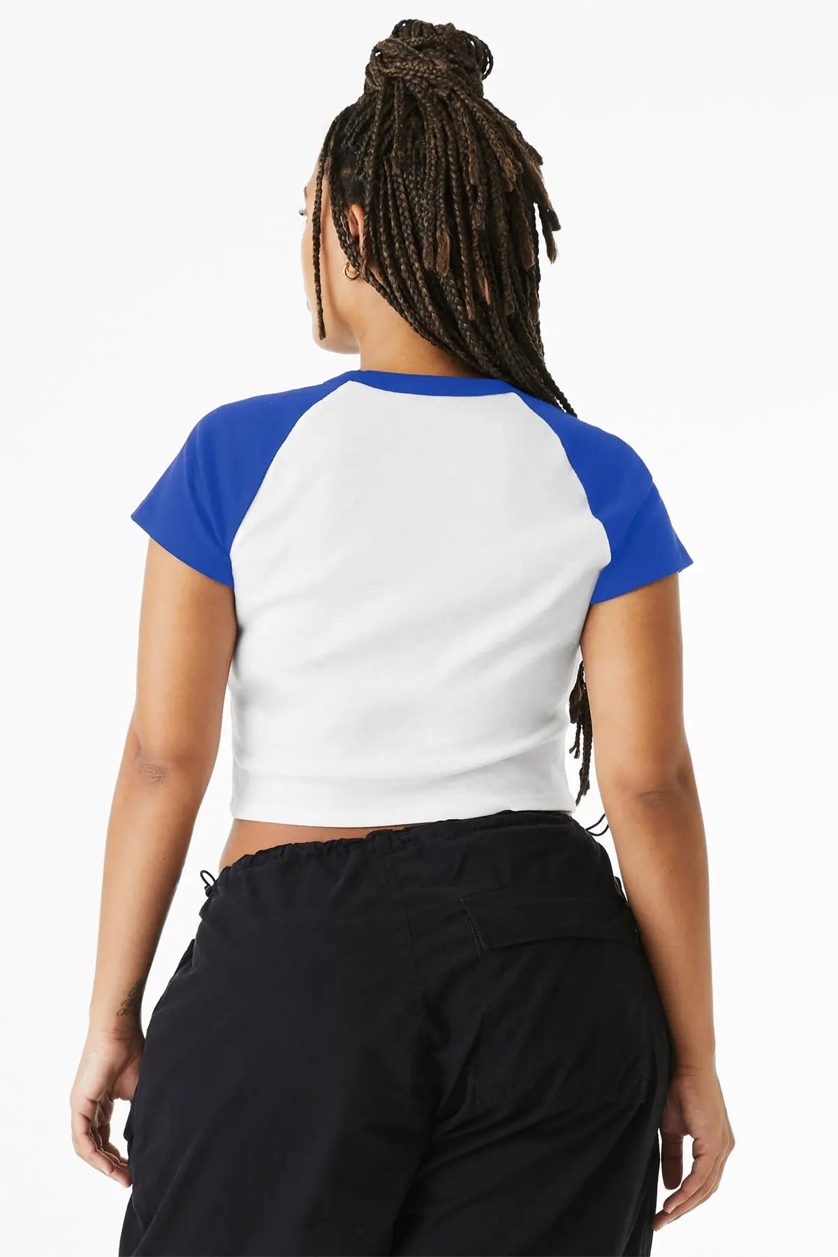 BELLA+CANVAS® Women’s Micro Rib Raglan Baby Tee #BC1201