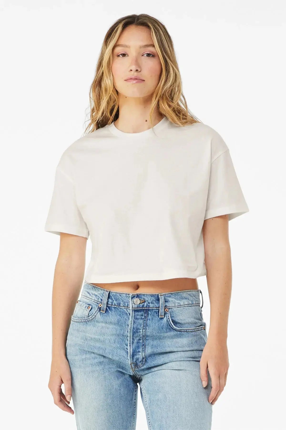 BELLA+CANVAS® Women’s Jersey Crop Tee #BC6482 Game Over Merch