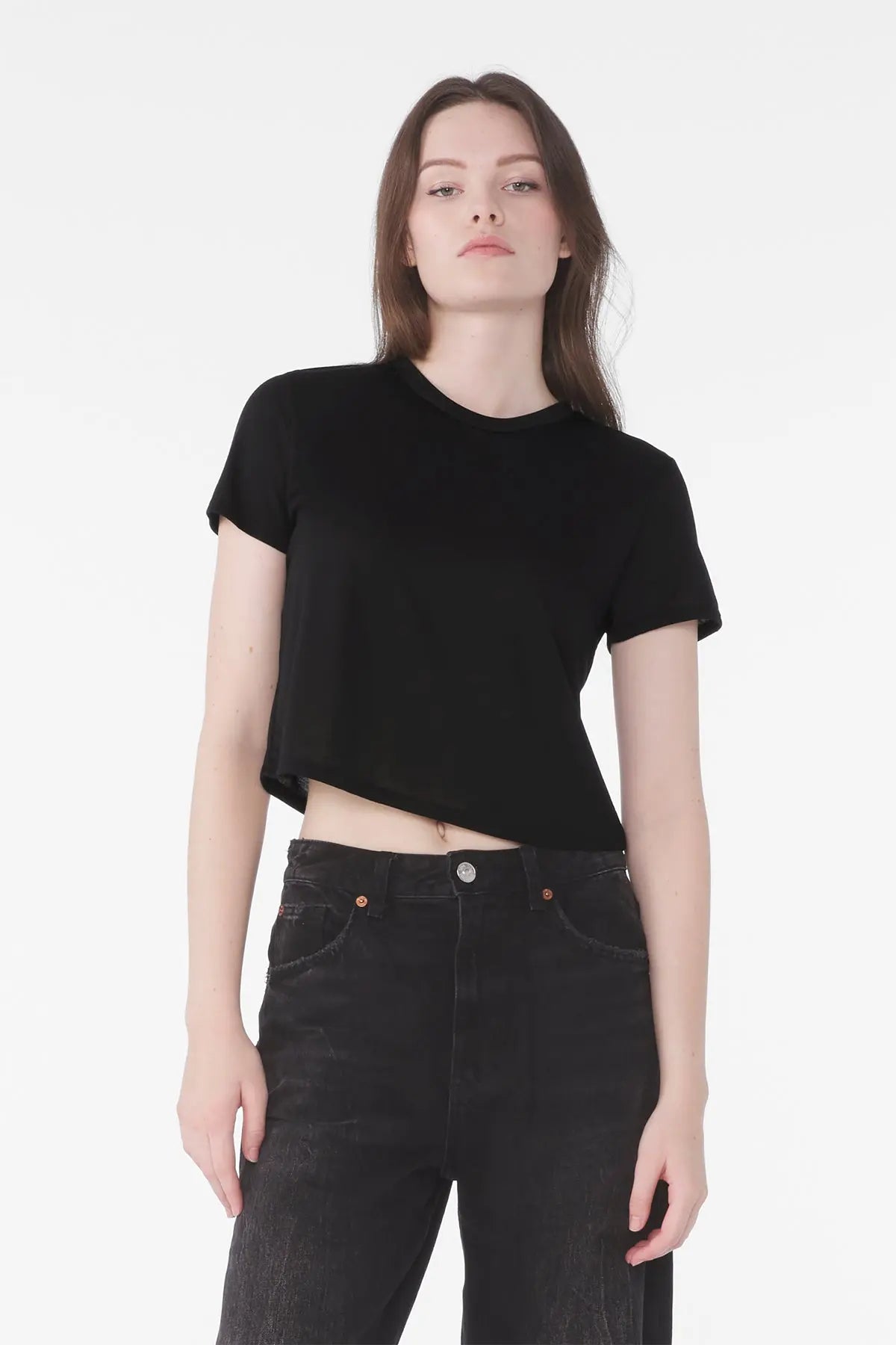 BELLA+CANVAS® Women’s Flowy Cropped Tee #BC8882
