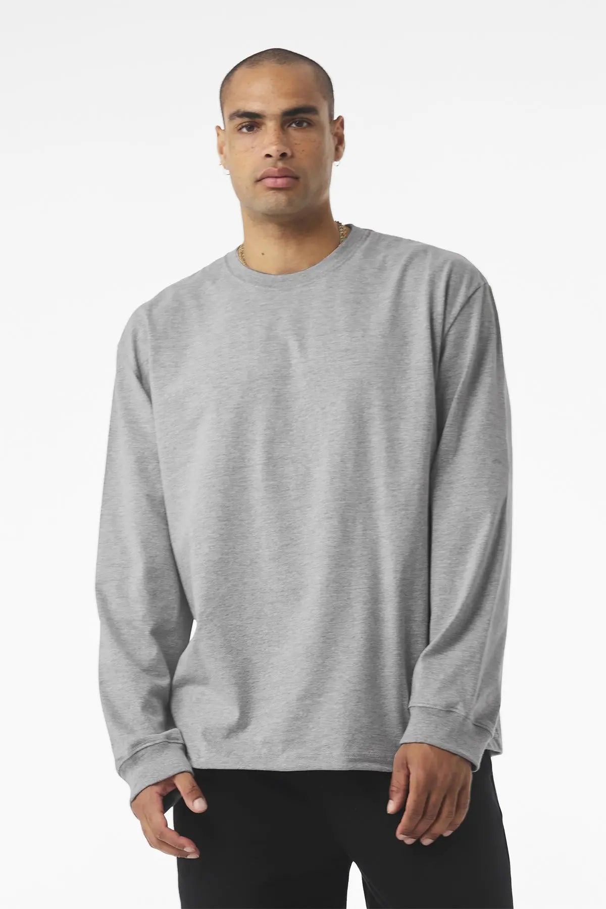 BELLA+CANVAS® Unisex 7.5-Ounce Heavyweight Long Sleeve Tee #BC4651