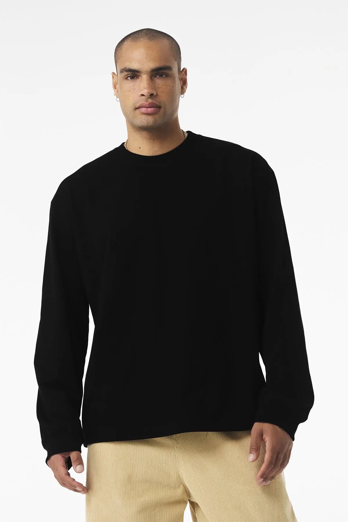 BELLA+CANVAS® Unisex 7.5-Ounce Heavyweight Long Sleeve Tee #BC4651