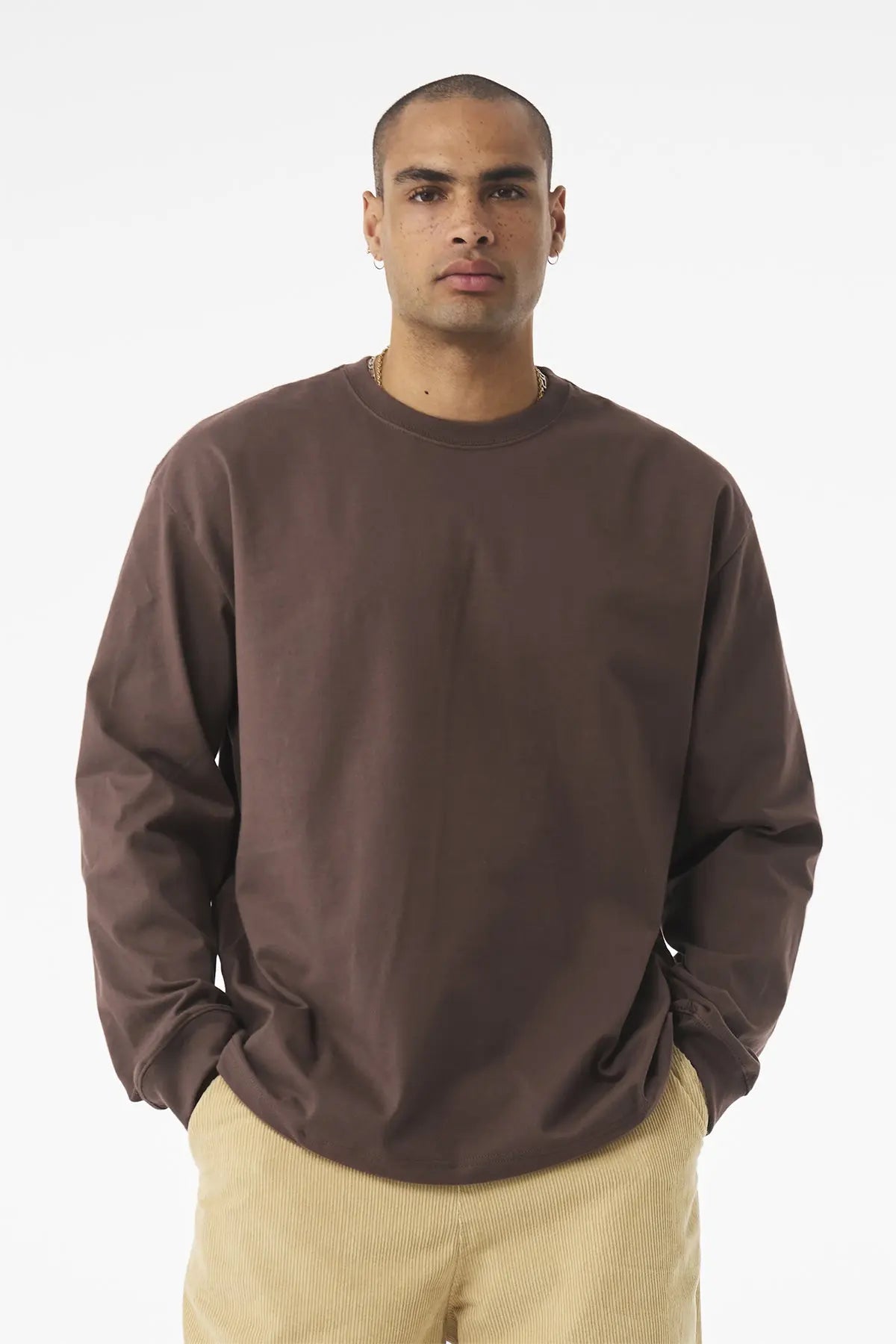 BELLA+CANVAS® Unisex 7.5-Ounce Heavyweight Long Sleeve Tee #BC4651