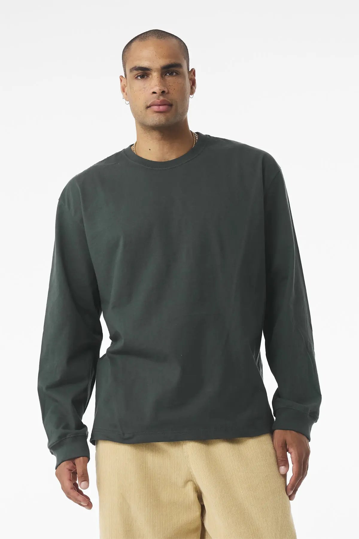 BELLA+CANVAS® Unisex 7.5-Ounce Heavyweight Long Sleeve Tee #BC4651