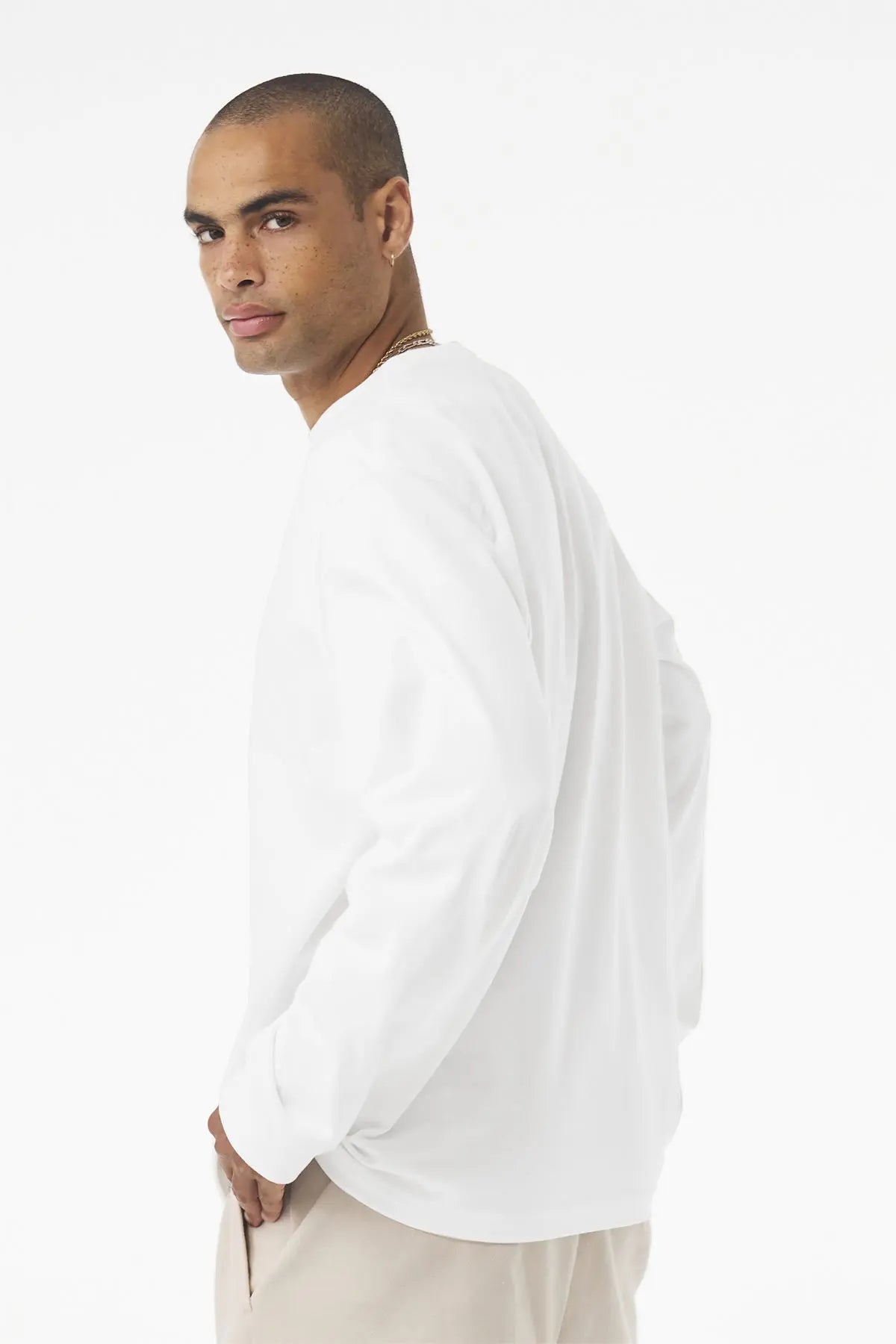BELLA+CANVAS® Unisex 7.5-Ounce Heavyweight Long Sleeve Tee #BC4651