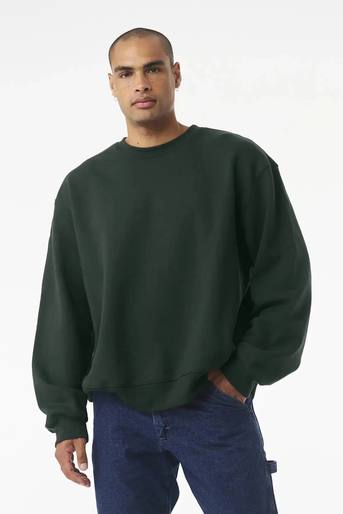 BELLA+CANVAS® Unisex 10-Ounce Heavyweight Crewneck Sweatshirt #BC4711 Game Over Merch
