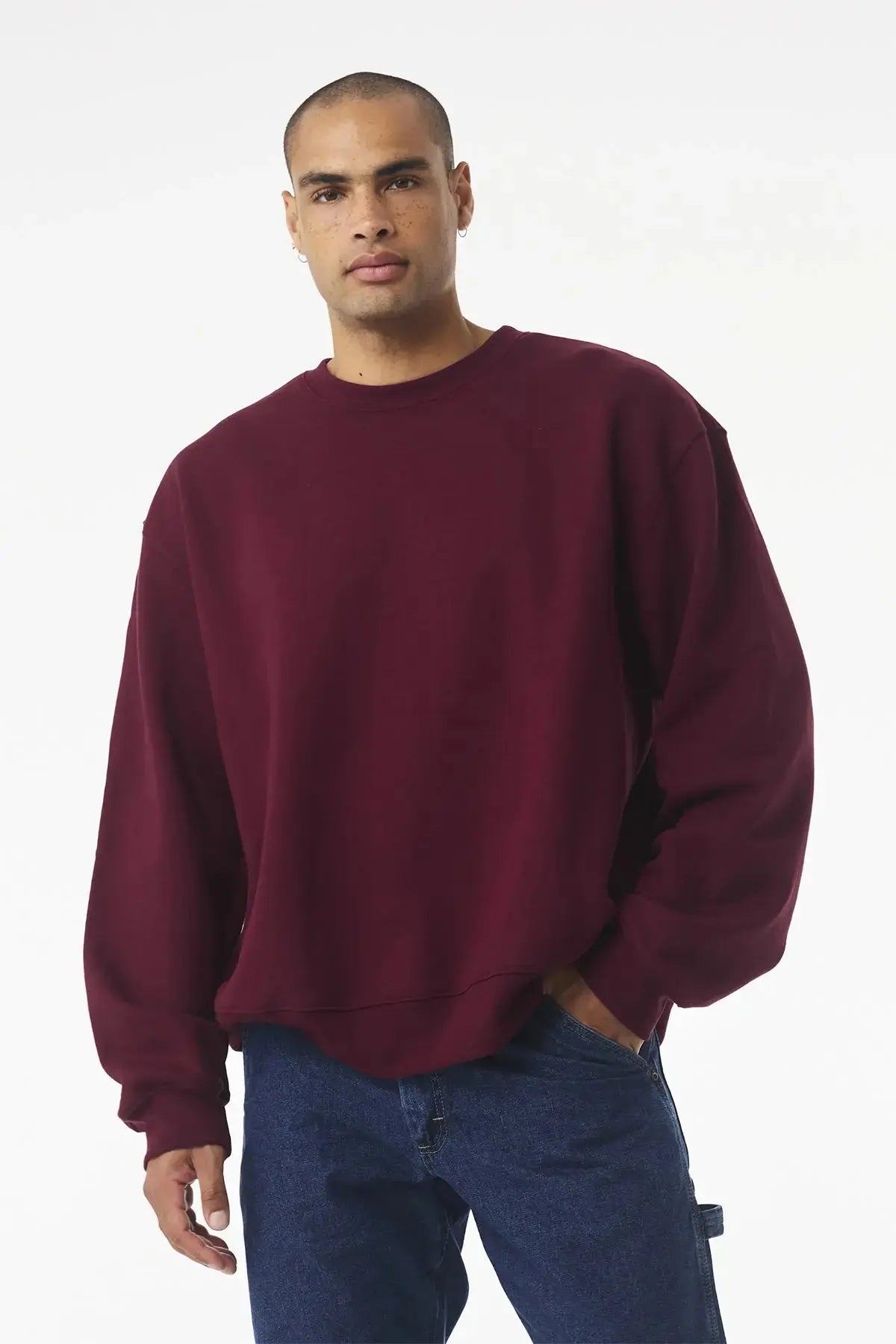 BELLA+CANVAS® Unisex 10-Ounce Heavyweight Crewneck Sweatshirt #BC4711 Game Over Merch