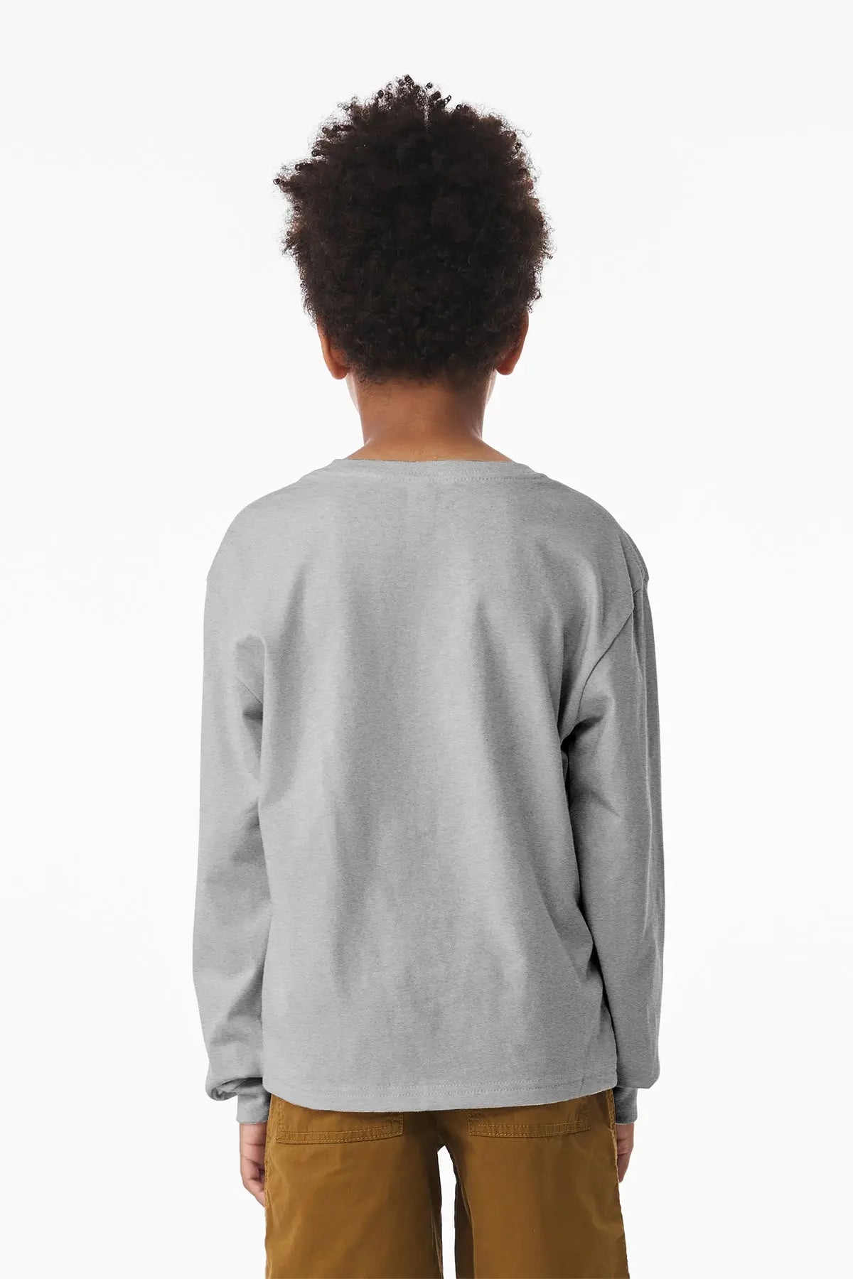 BELLA+CANVAS® Youth 6-Ounce Heavyweight Long Sleeve Tee #BC3511Y