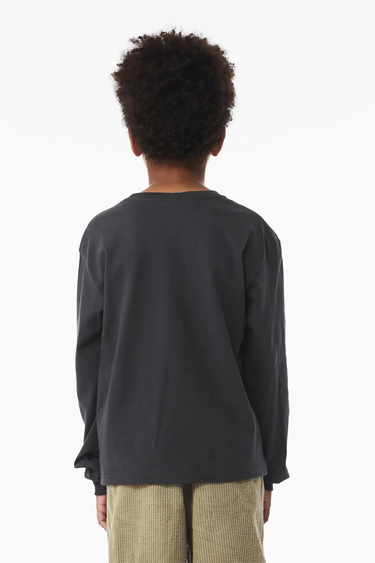 BELLA+CANVAS® Youth 6-Ounce Heavyweight Long Sleeve Tee #BC3511Y