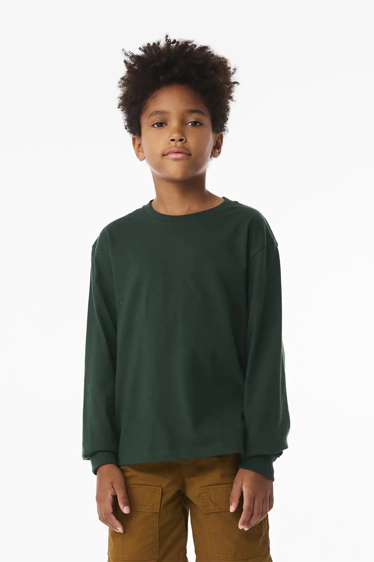 BELLA+CANVAS® Youth 6-Ounce Heavyweight Long Sleeve Tee #BC3511Y Game Over Merch
