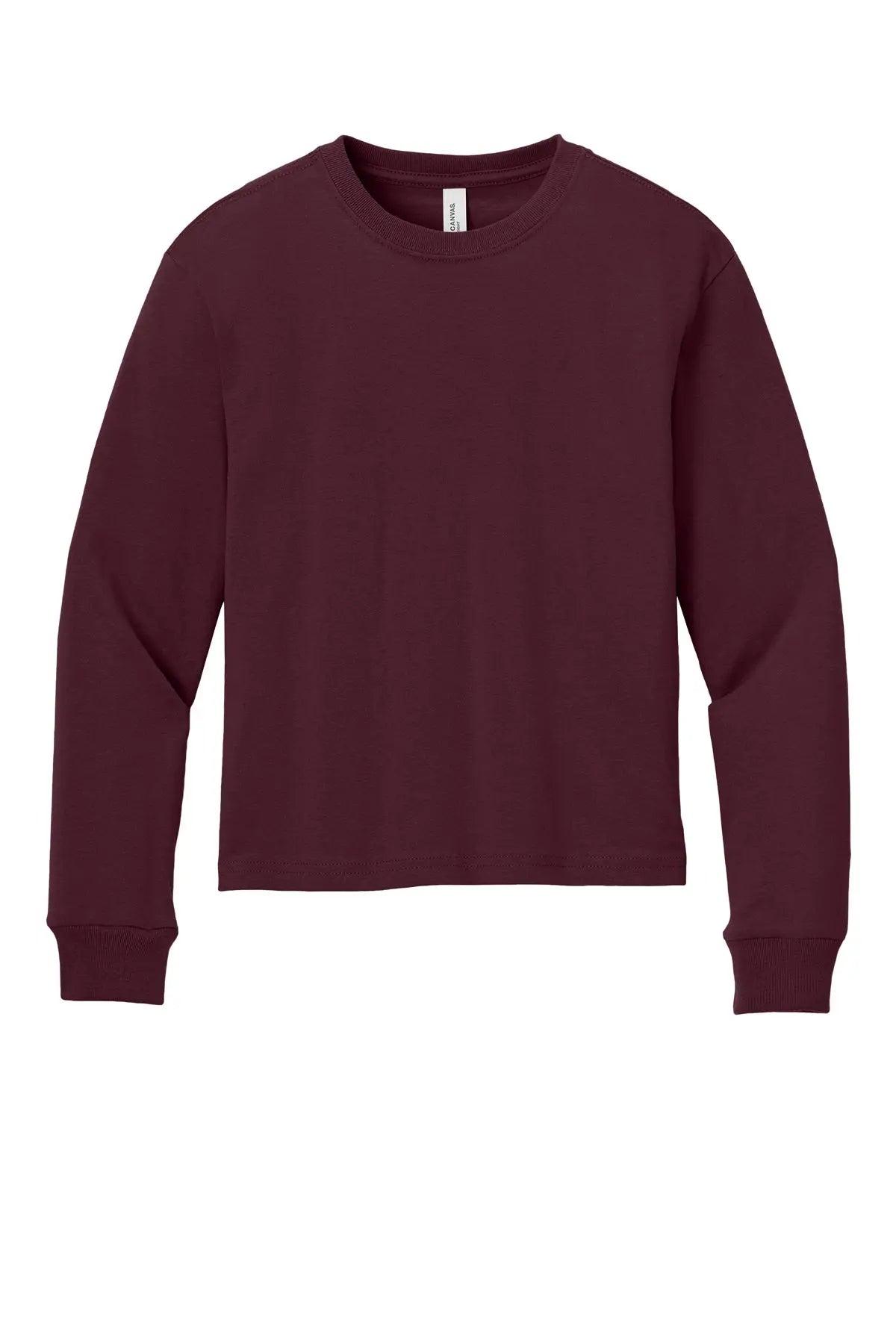 BELLA+CANVAS® Youth 6-Ounce Heavyweight Long Sleeve Tee #BC3511Y