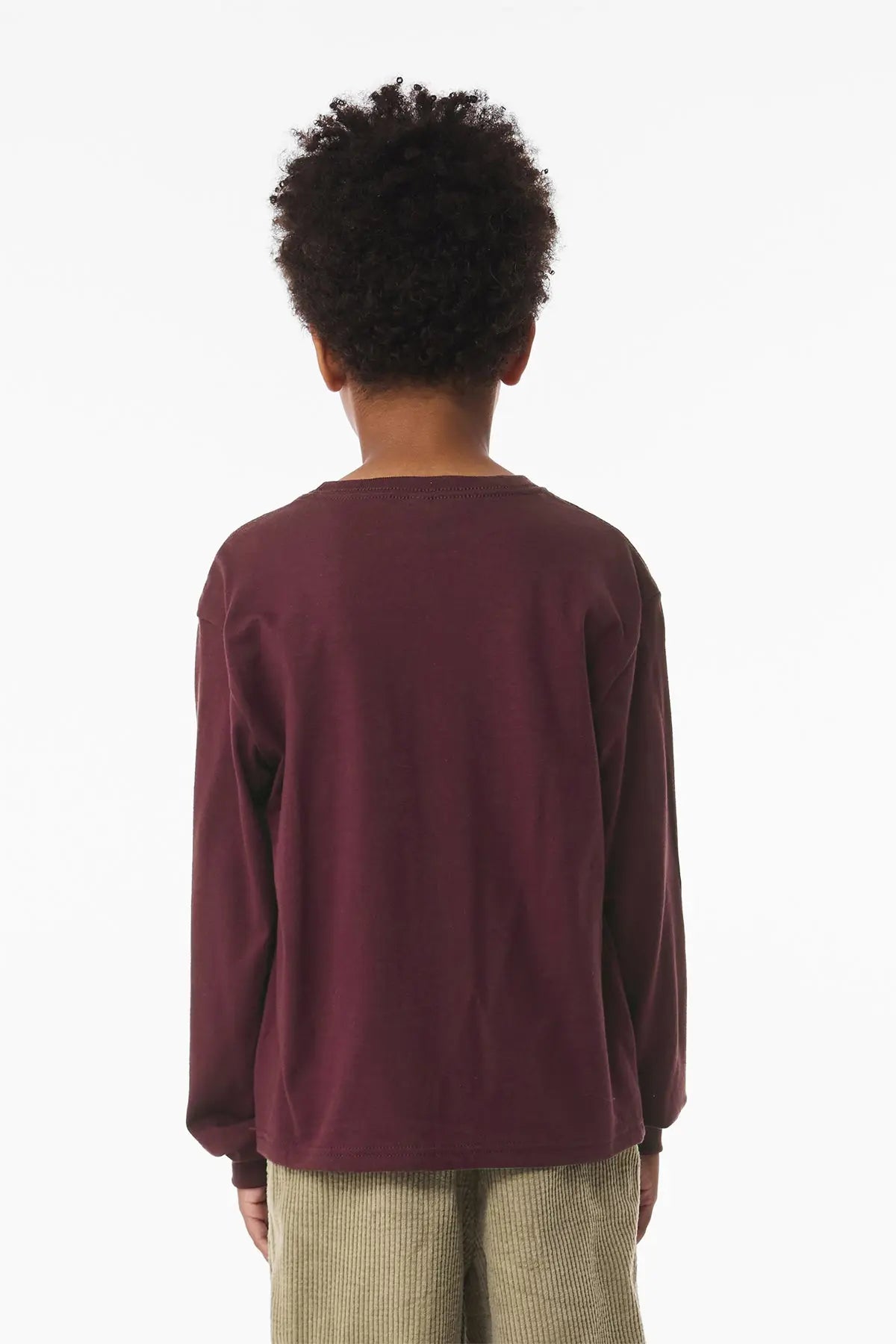 BELLA+CANVAS® Youth 6-Ounce Heavyweight Long Sleeve Tee #BC3511Y