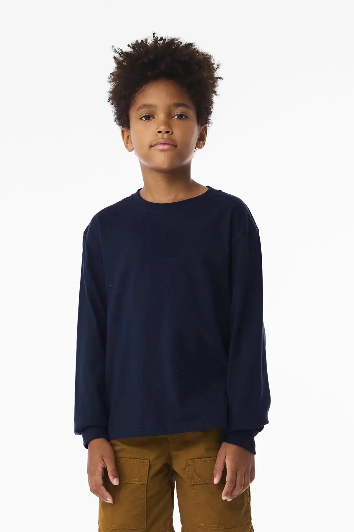 BELLA+CANVAS® Youth 6-Ounce Heavyweight Long Sleeve Tee #BC3511Y Game Over Merch